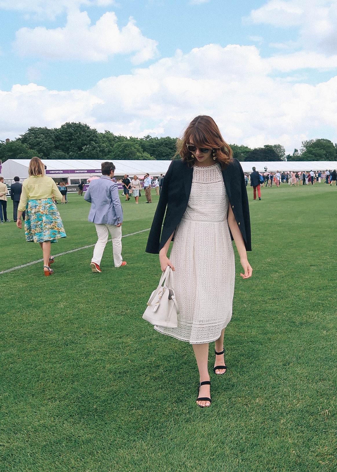 7 Polo Terms to Know and What To Wear to a Polo Match | Baublebar earrings, Boden occasionwear dress | Sundays and Somedays