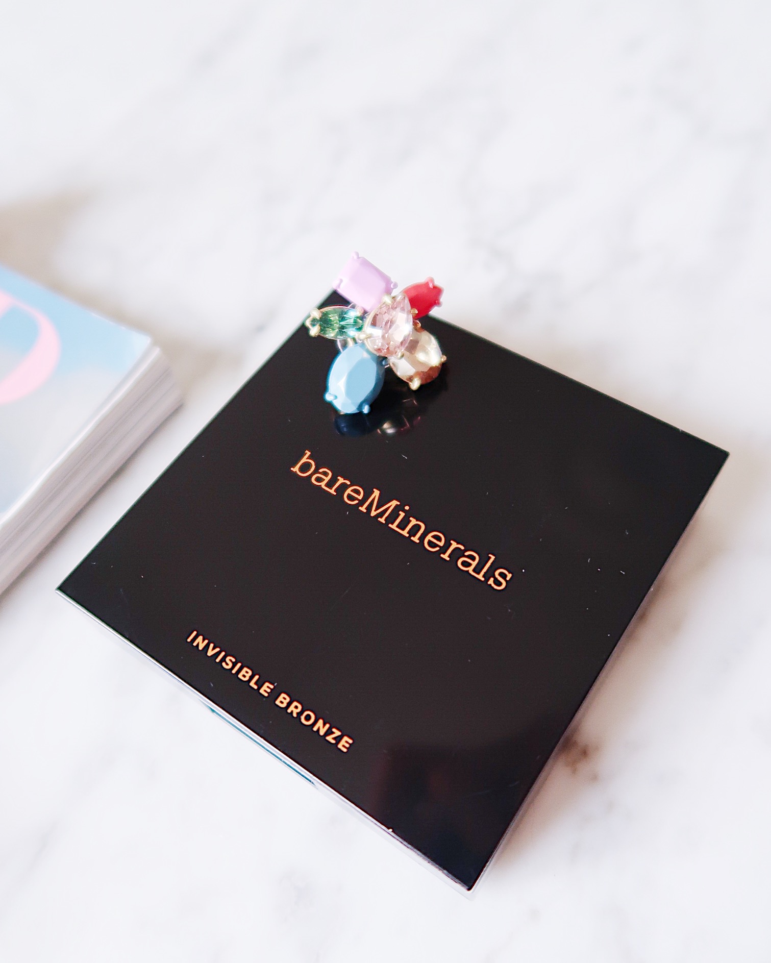 Summer Makeup Staples | Bobbi Brown eyeliner, Nars shadow stick, Nars creamy concealer, BareMinerals bronzer, Benefit They're Real mascara, Blink Browbar eyebrow gel | Sundays and Somedays