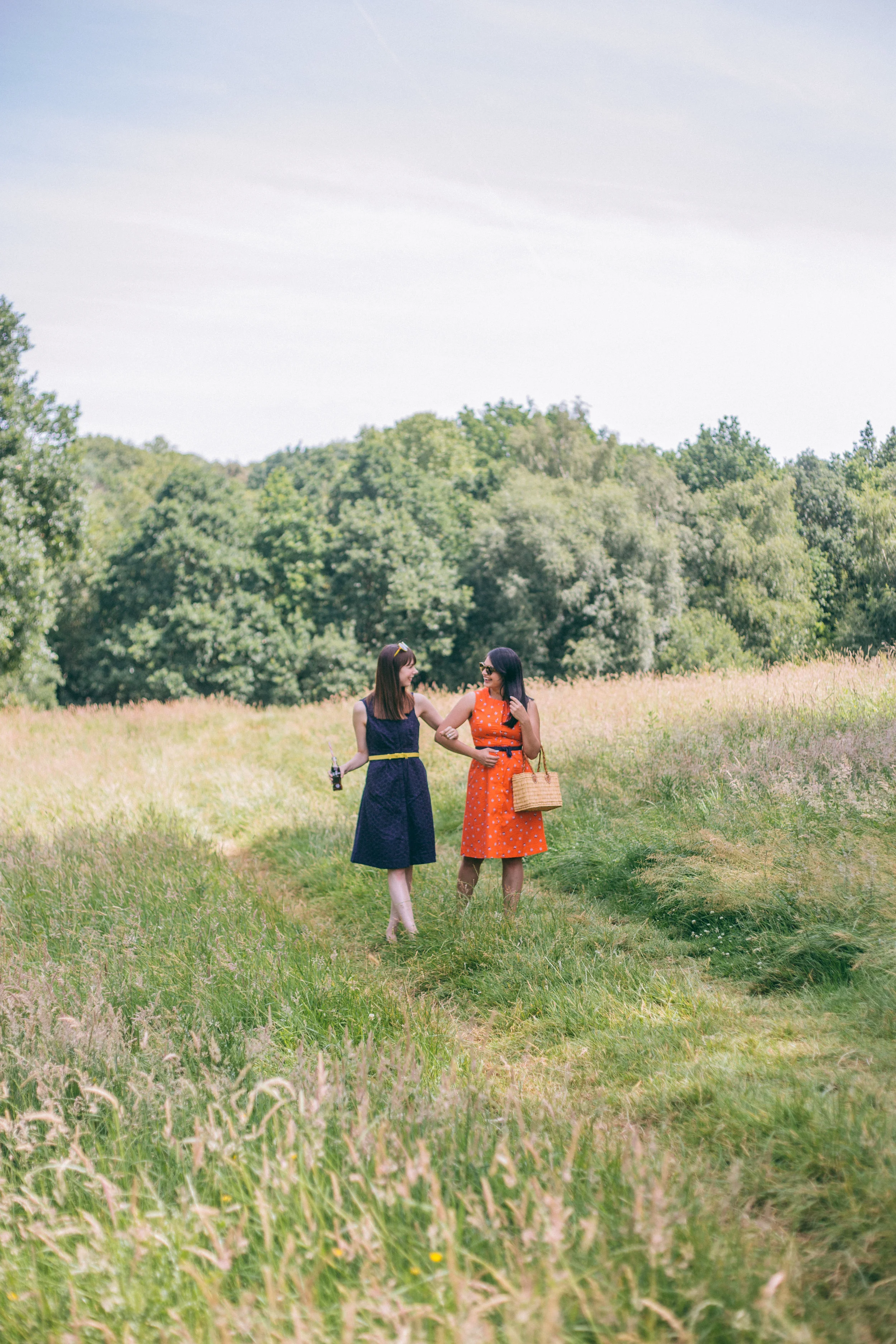 Celebrating the Fourth of July in London with a red, white and blue picnic with Chevrons & Eclairs wearing all Boden | Sundays and Somedays