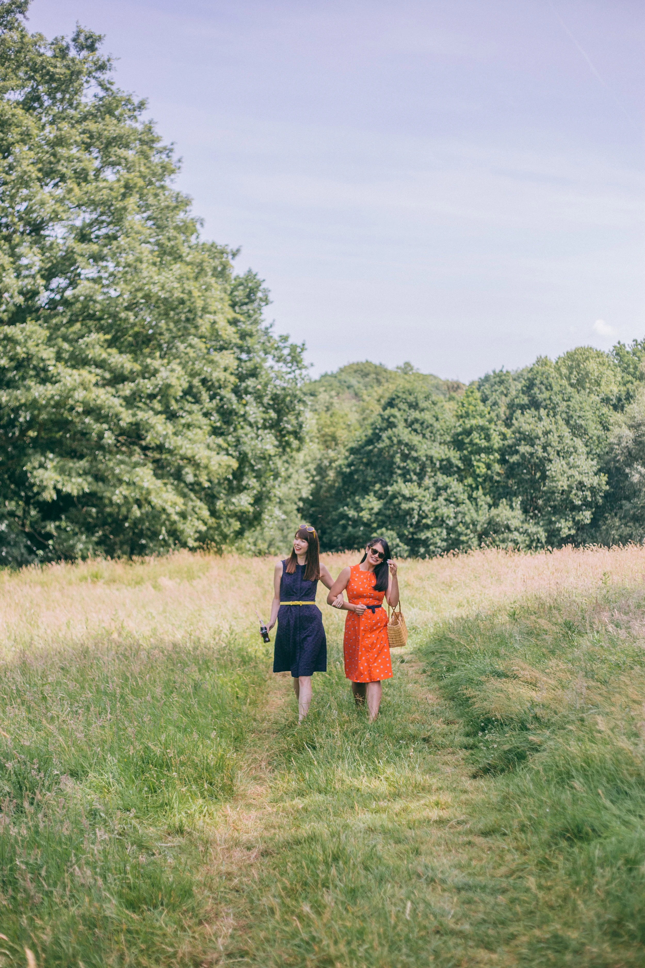 Celebrating the Fourth of July in London with a red, white and blue picnic with Chevrons & Eclairs wearing all Boden | Sundays and Somedays