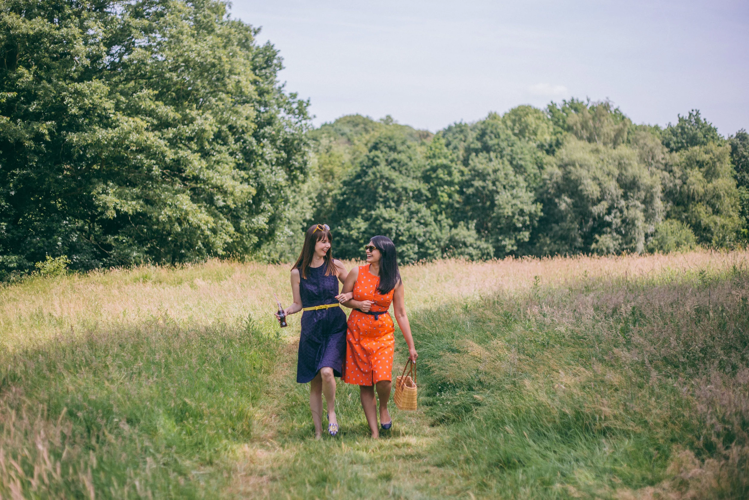 Celebrating the Fourth of July in London with a red, white and blue picnic with Chevrons & Eclairs wearing all Boden | Sundays and Somedays