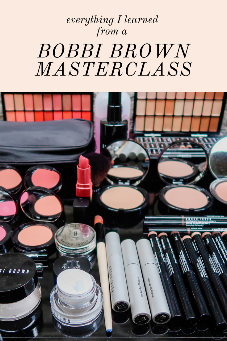 Everything I learned from a Bobbi Brown masterclass | Sundays and Somedays