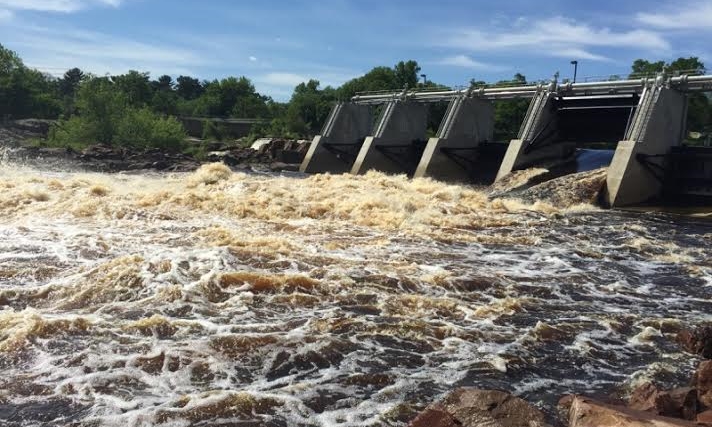 Black River Falls Dam Class III+ Rapids