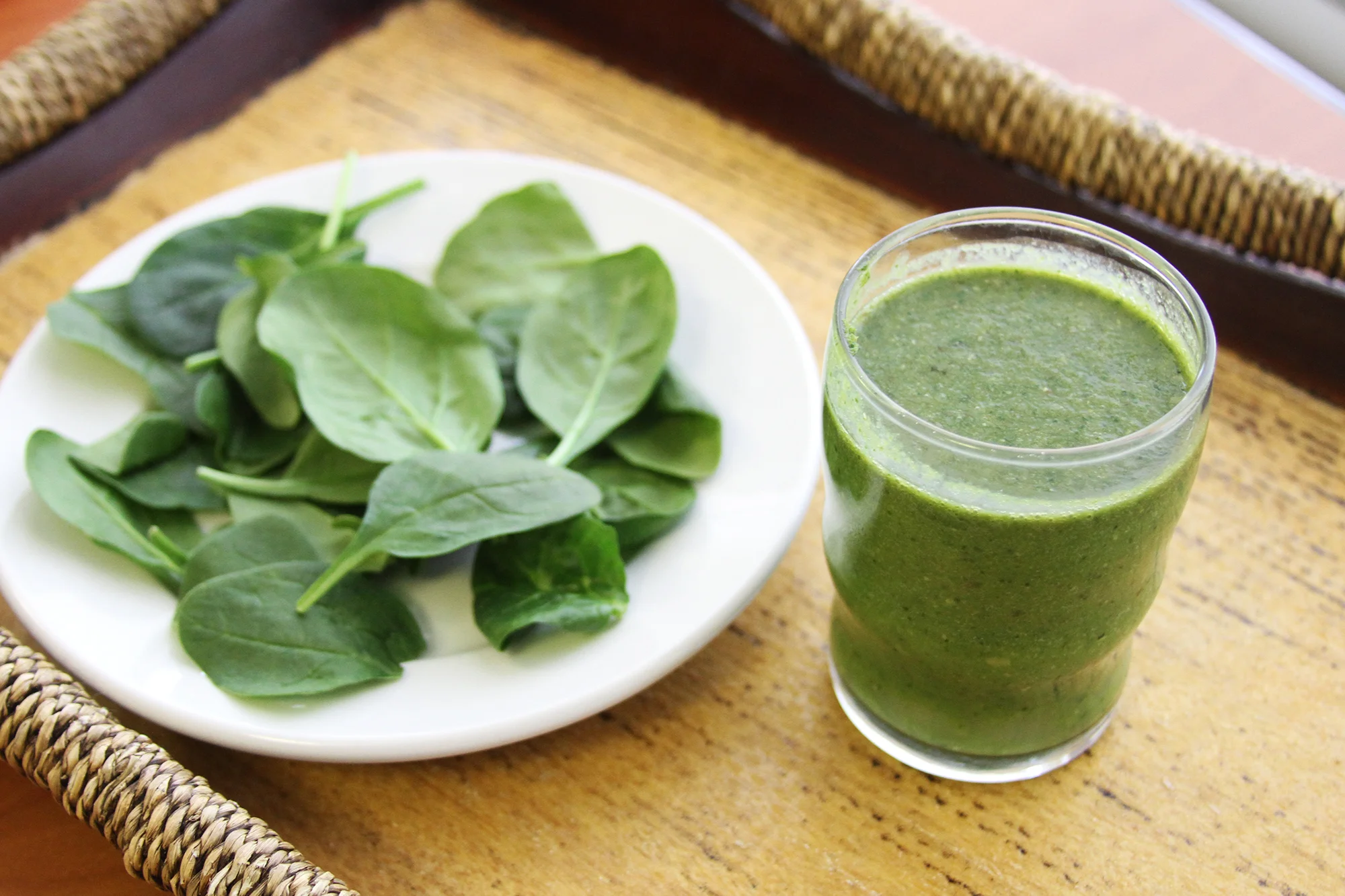 Sweet Green Spinach Smoothie Photos: Katie Schmidt
