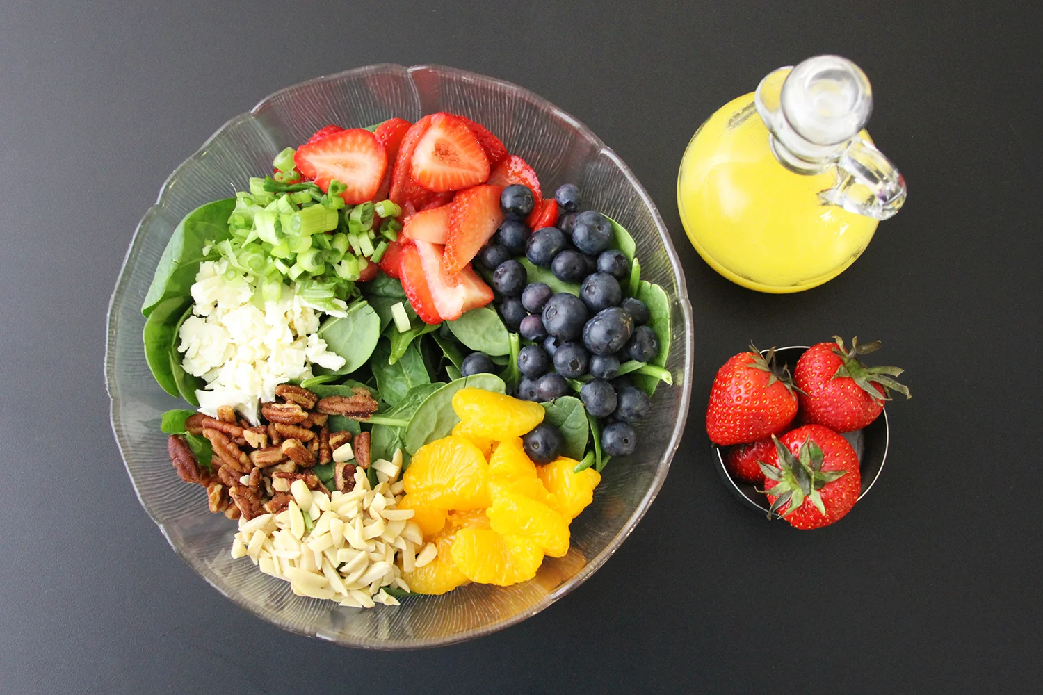 Strawberry Spinach Salad