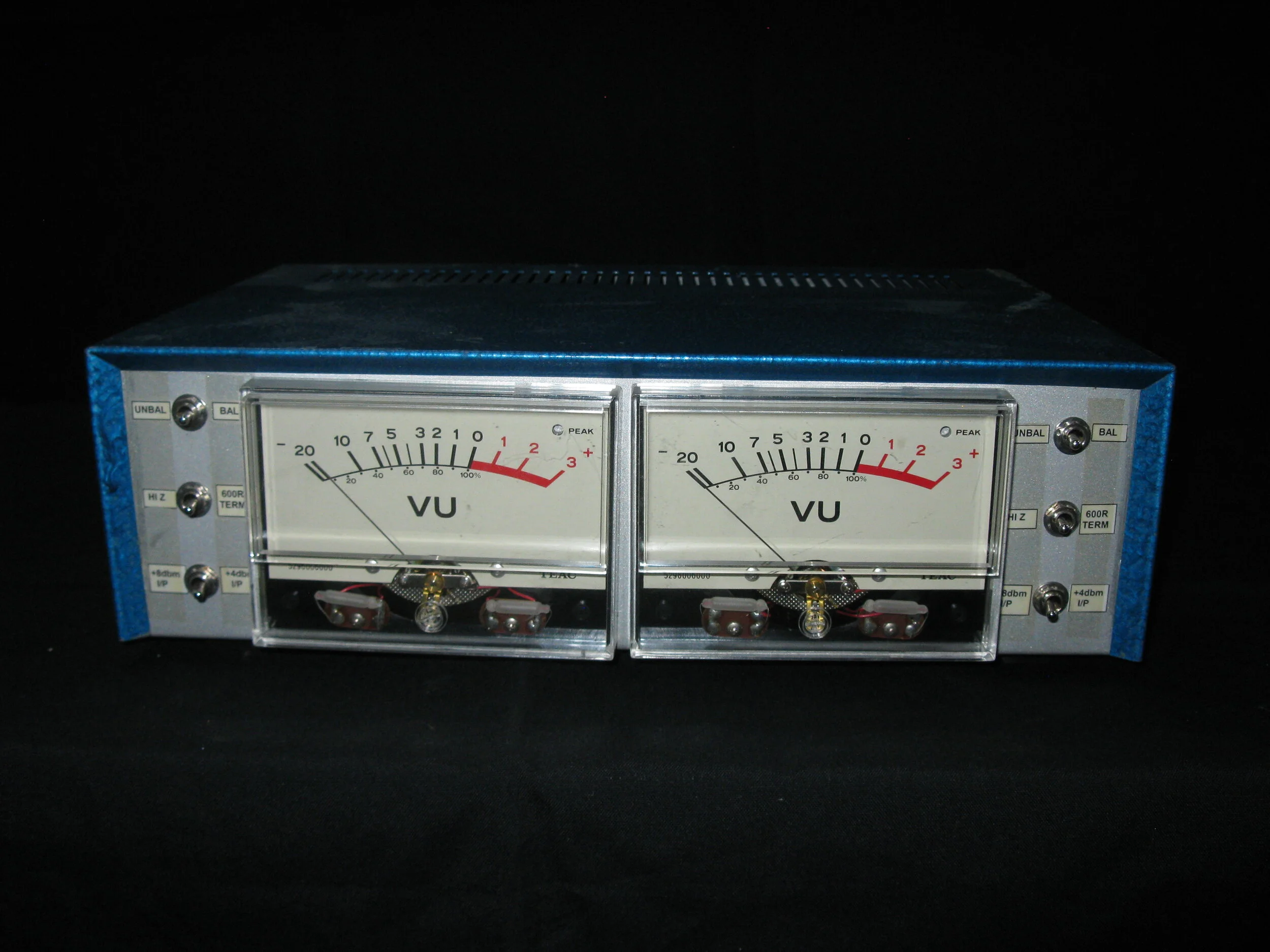 2 Channel custom Audio VU Meter