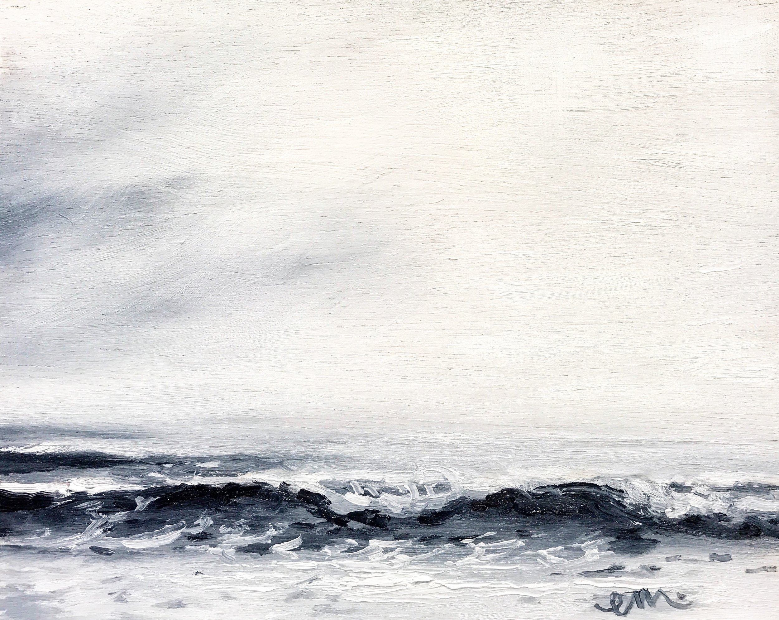 Dawning - Oil on Wood - By Emily Kellenberger