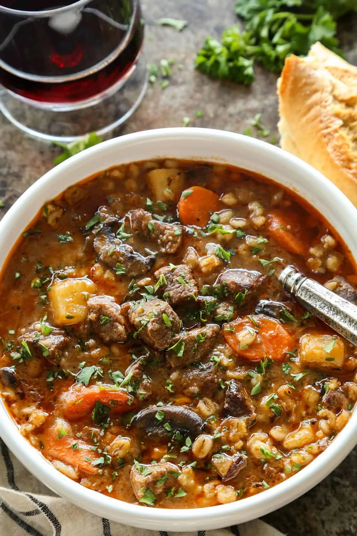 Recipe: Beef and Barley Stew 