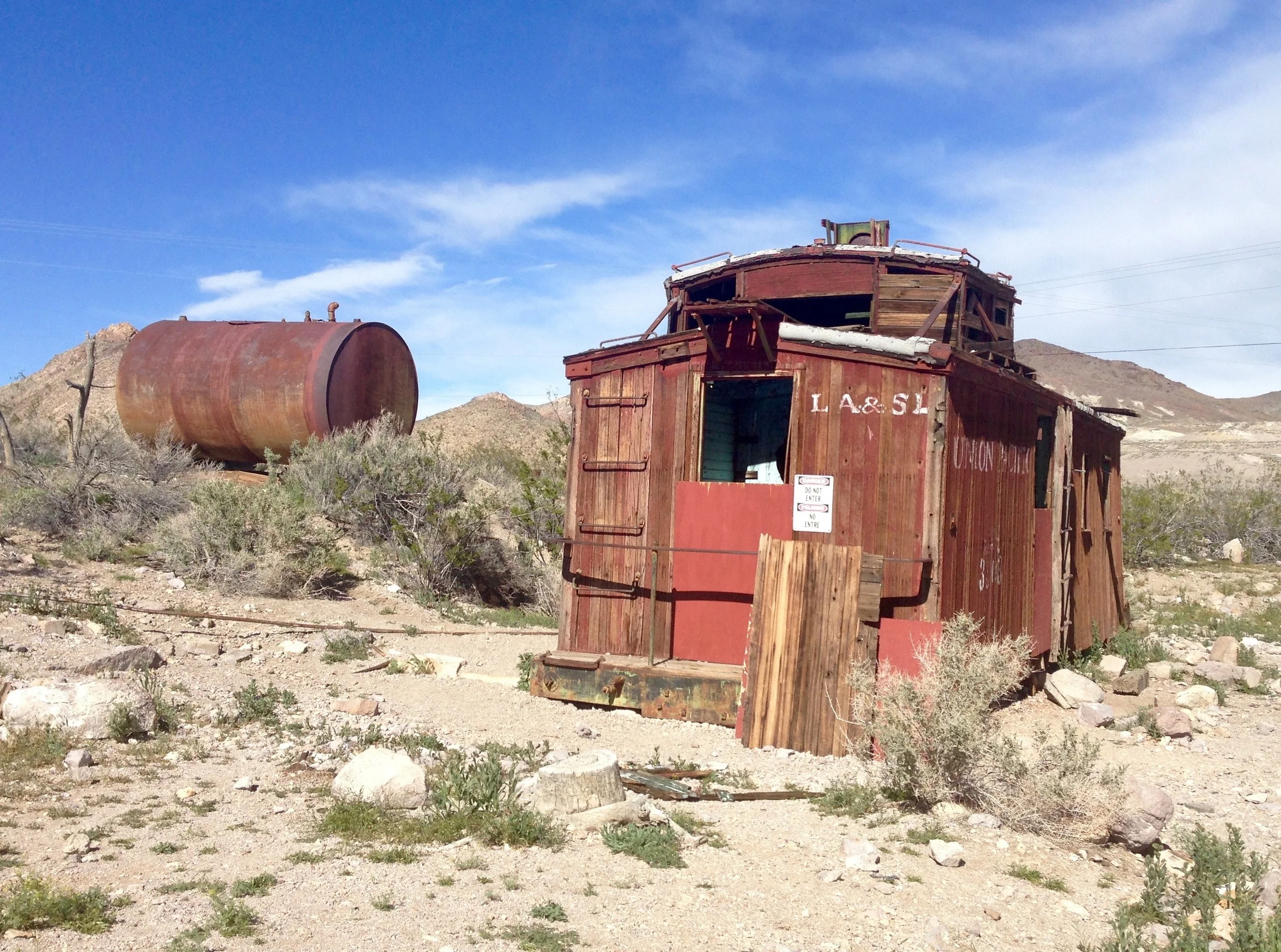 Union Pacific railroad wagon