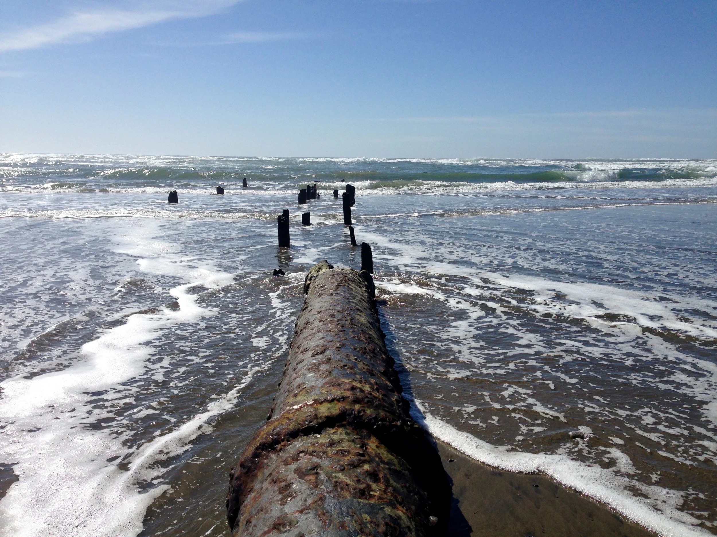Ocean Beach erosion reveals ruins of old San Francisco