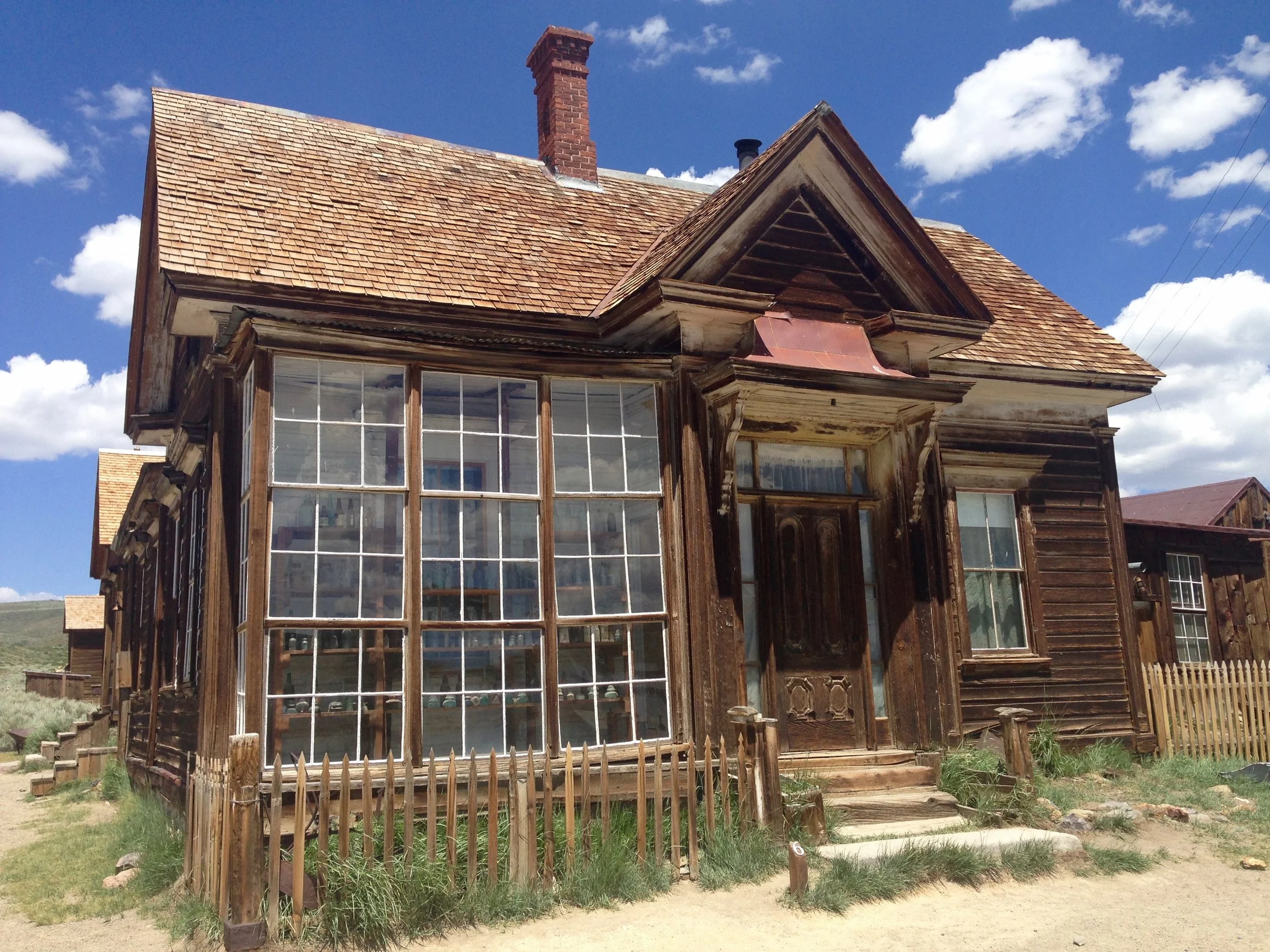 James Stuart Cain Residence - Cain made his fortune with lumber. He bought the Bodie Bank in 1890 and the Standard Company mining properties in 1915.