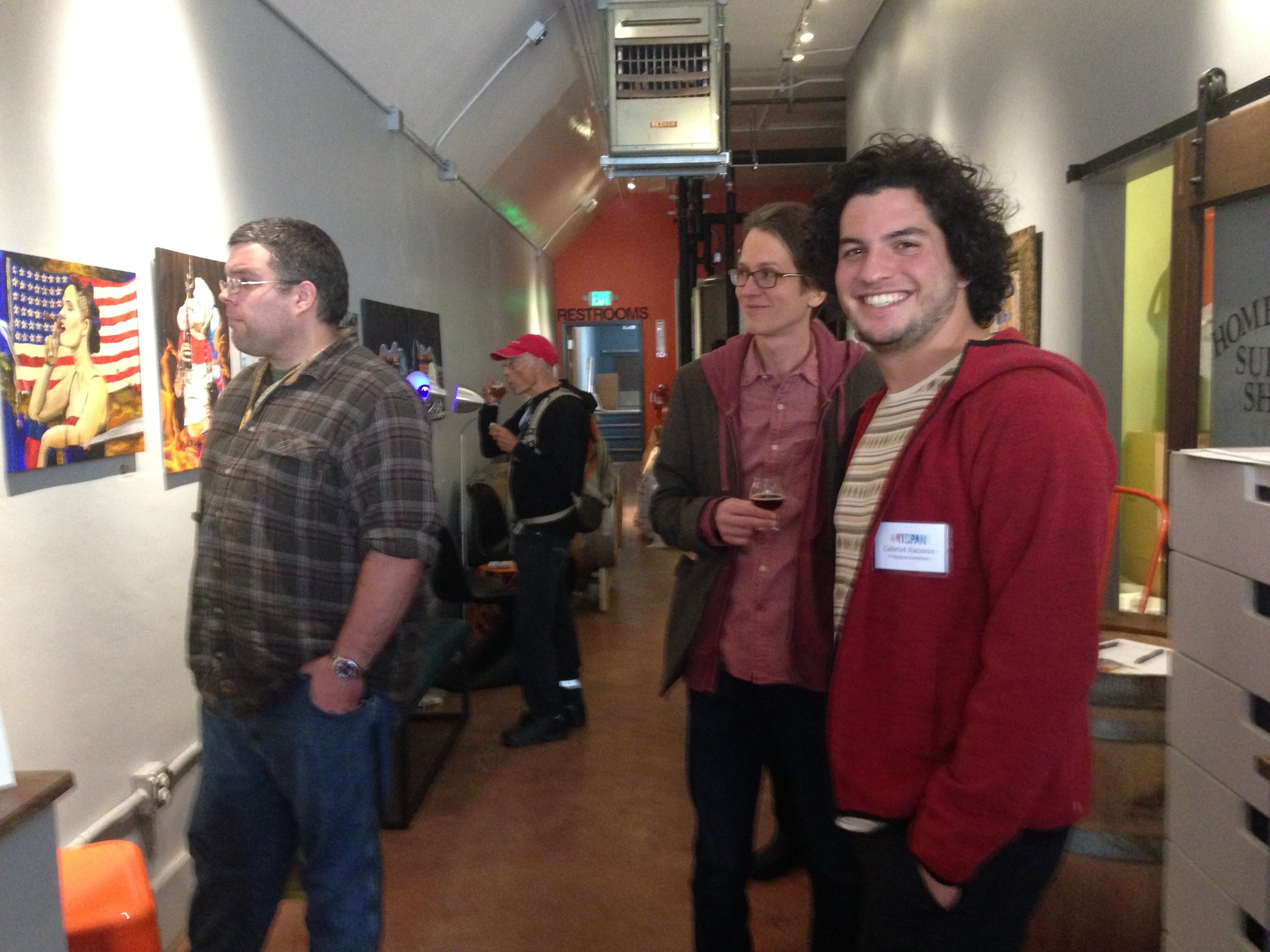 ArtSpan Artist Reception at Ferment Drink Repeat Brewery in San Francisco