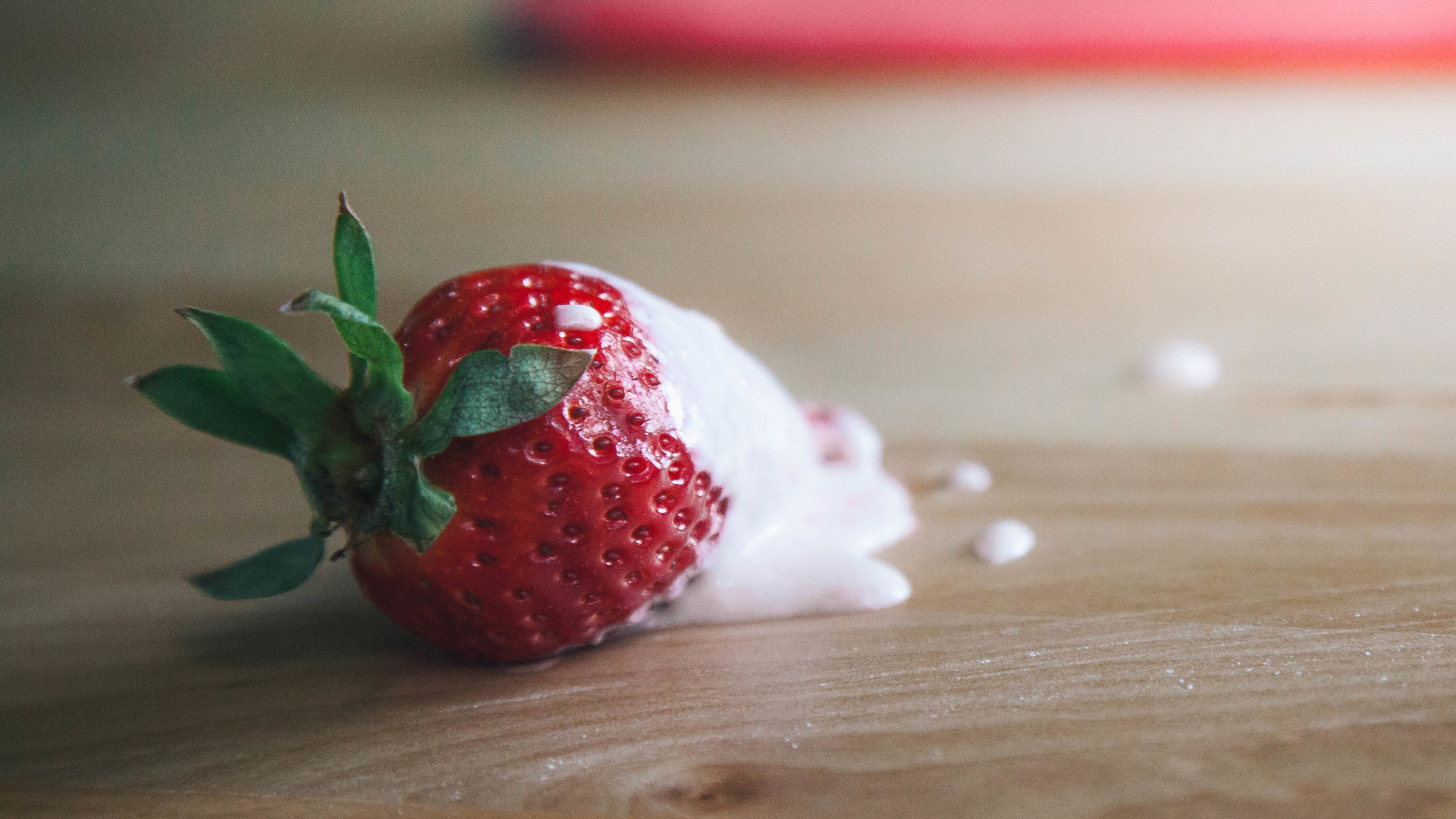 Strawberry, Dipped.