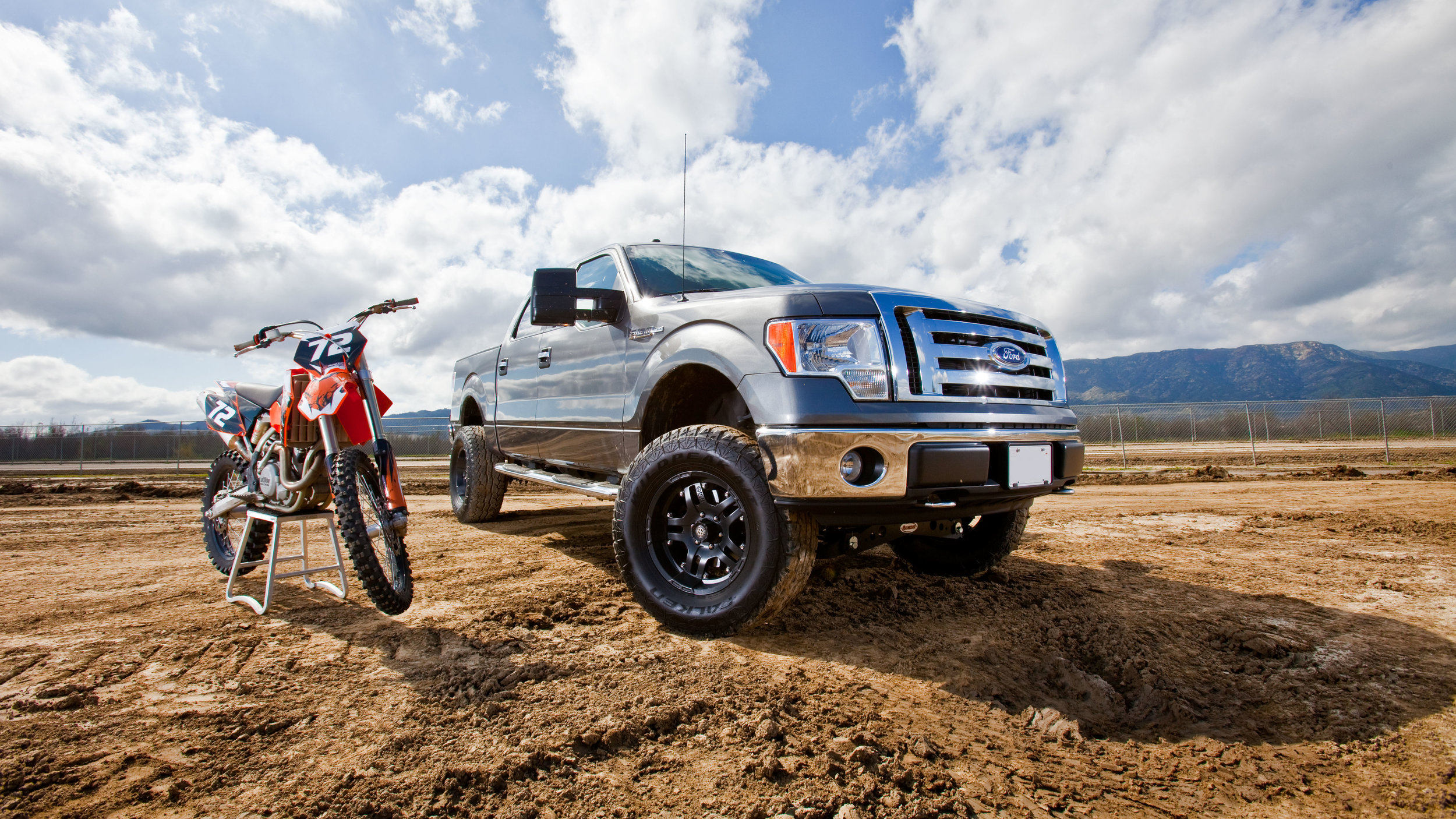 Truck and Bike