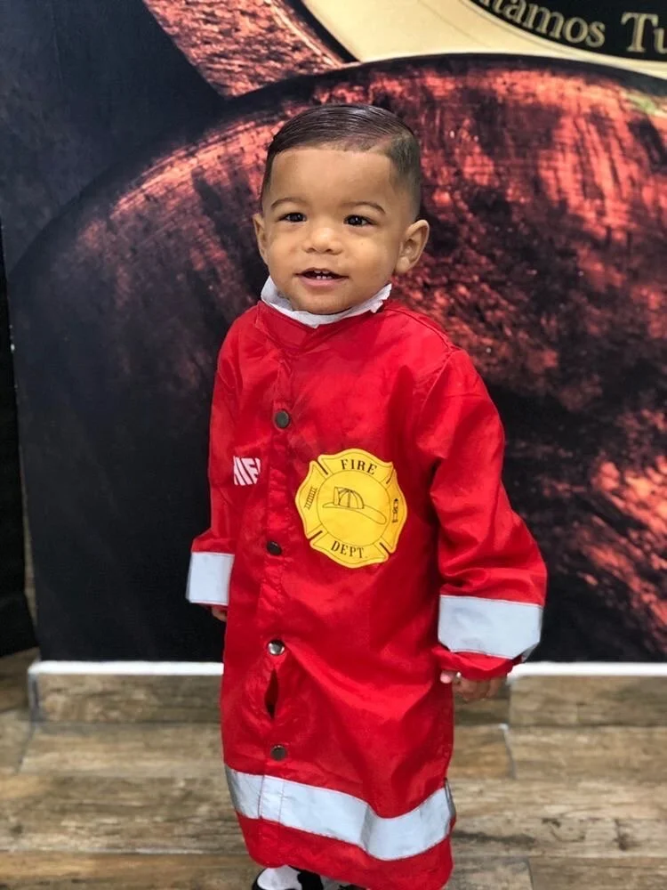 Kids Hair Capes recommended for ages 0-5 yrs old!