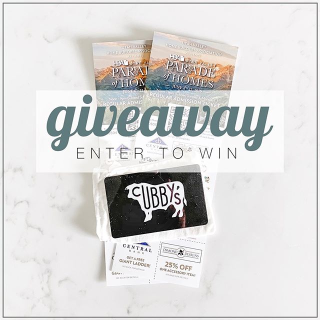 I&rsquo;ve teamed up with a great realtor @the_mattwjones and we&rsquo;re giving away two tickets to the Parade of Homes June 6-22 and dinner at Cubby&rsquo;s!

To enter:
1. Like this post
2. Follow both of us
3. Tag a friend, for more entries tag mu