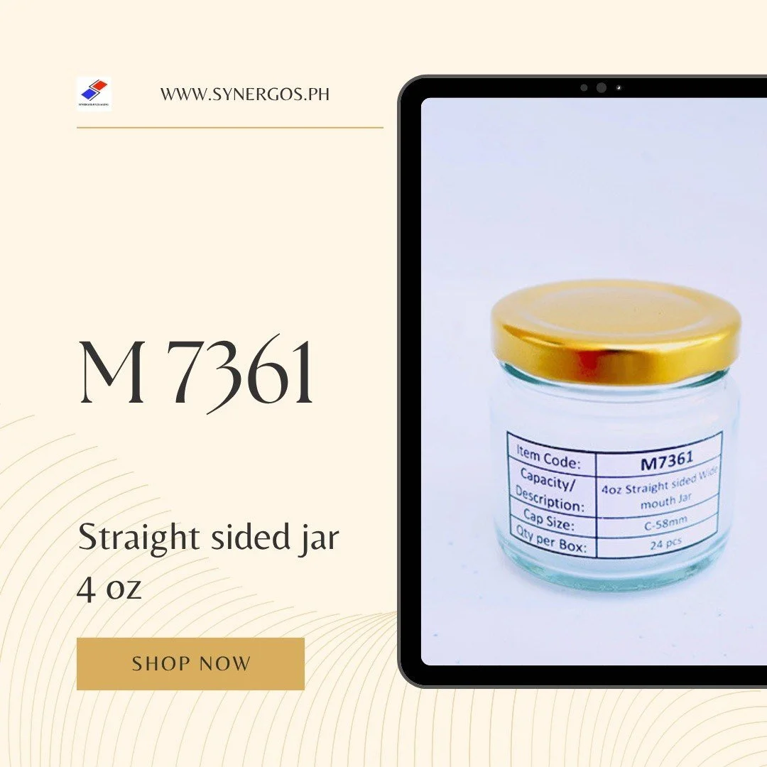 Dear Valued Customers,

This is M7361 Straight sided jar

📏 Height: 2.4in
📐 Width: 2.4 in
📦24 pcs per box

Message us to inquire and order the M7361
Here are our contact numbers and store hours:
Mobile: 09190097363, 09993334303 
Landline: 8359 652