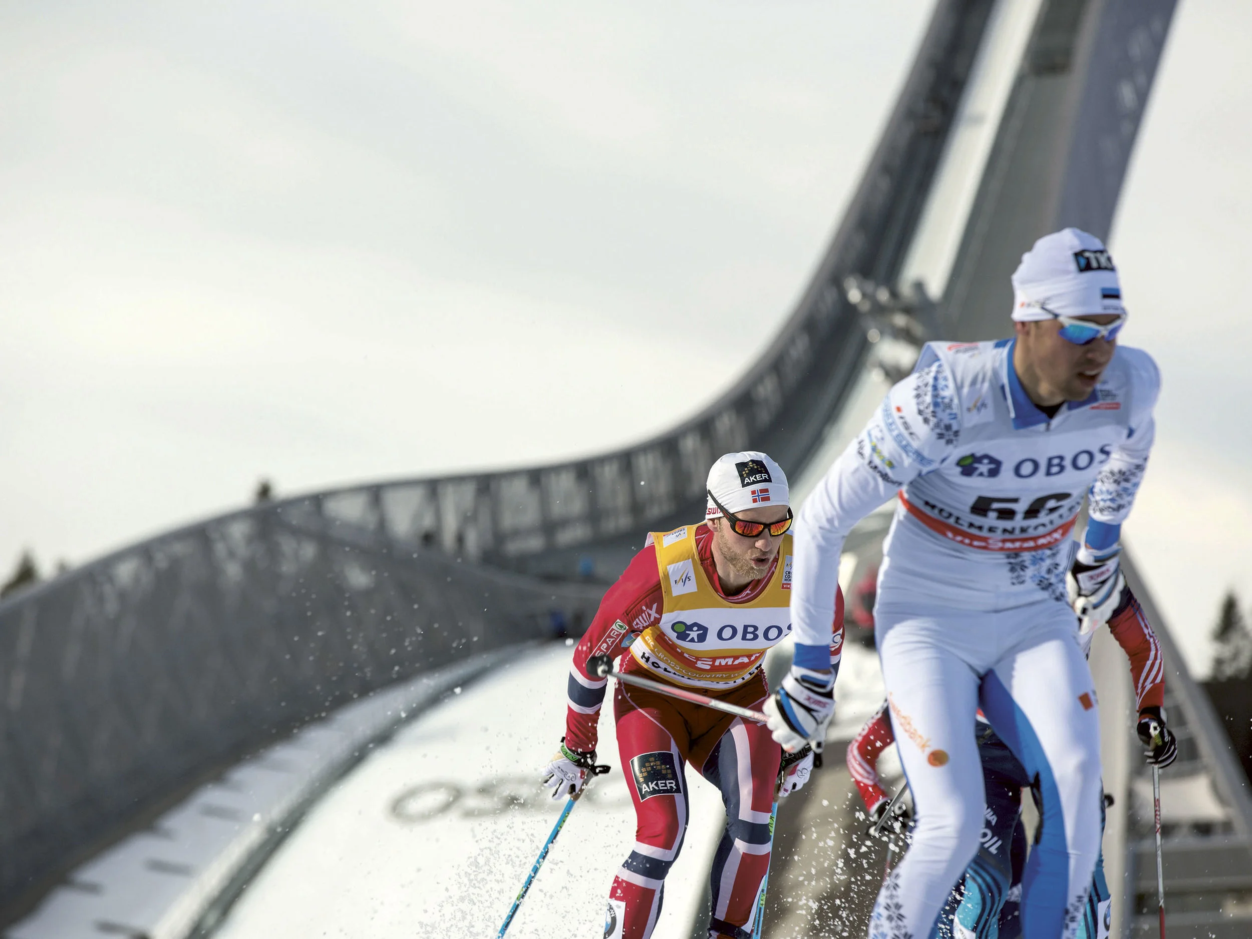 OBOS har i en årrekke støttet Skiforeningen, spesielt Skiforeningens arbeid for barn og ungdom. Bildet er fra World Cup i Holmenkollen. Foto: Magnus Nyløkken/Skiforeningen