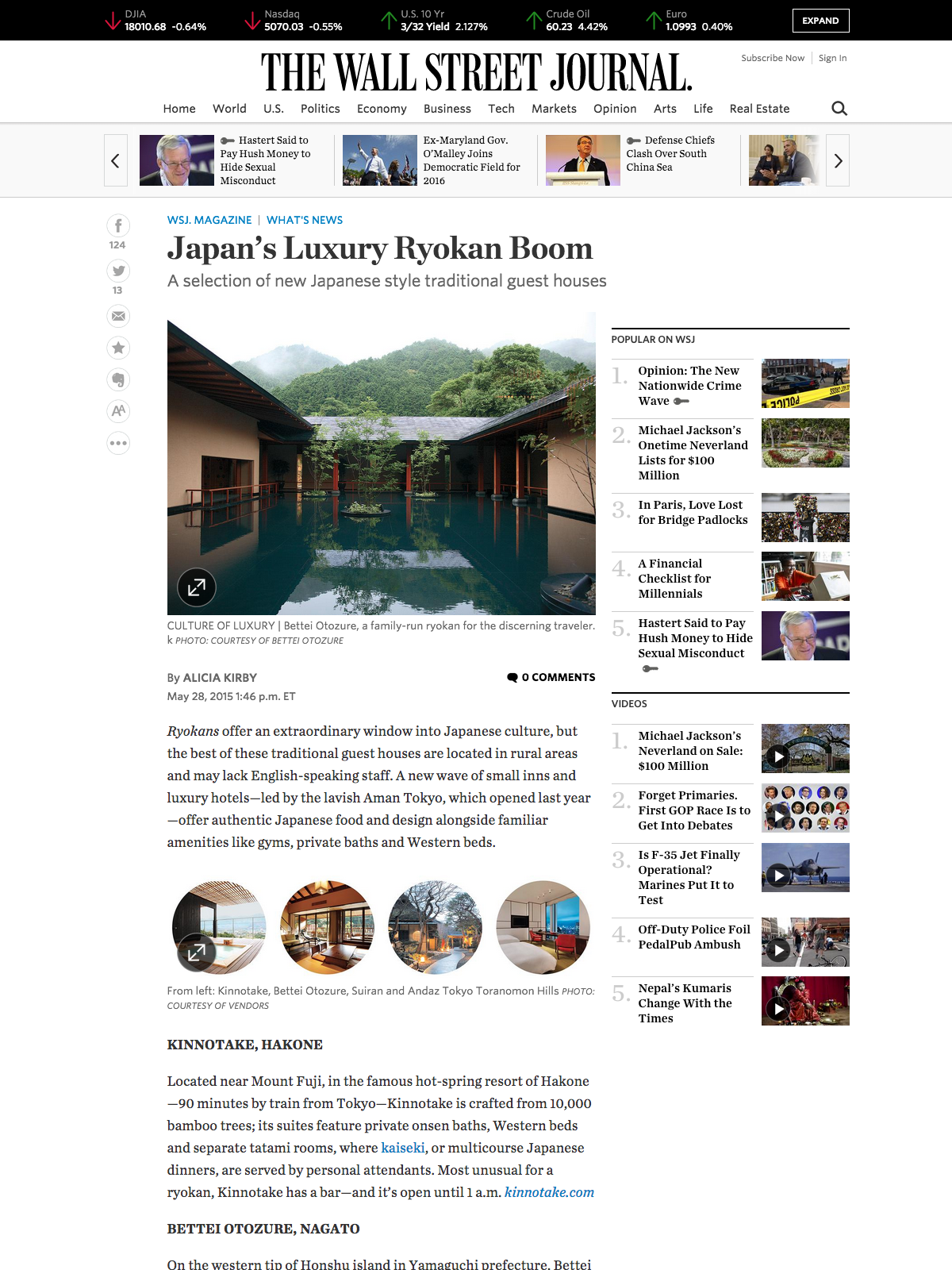 Japan's Luxury Ryokan Boom