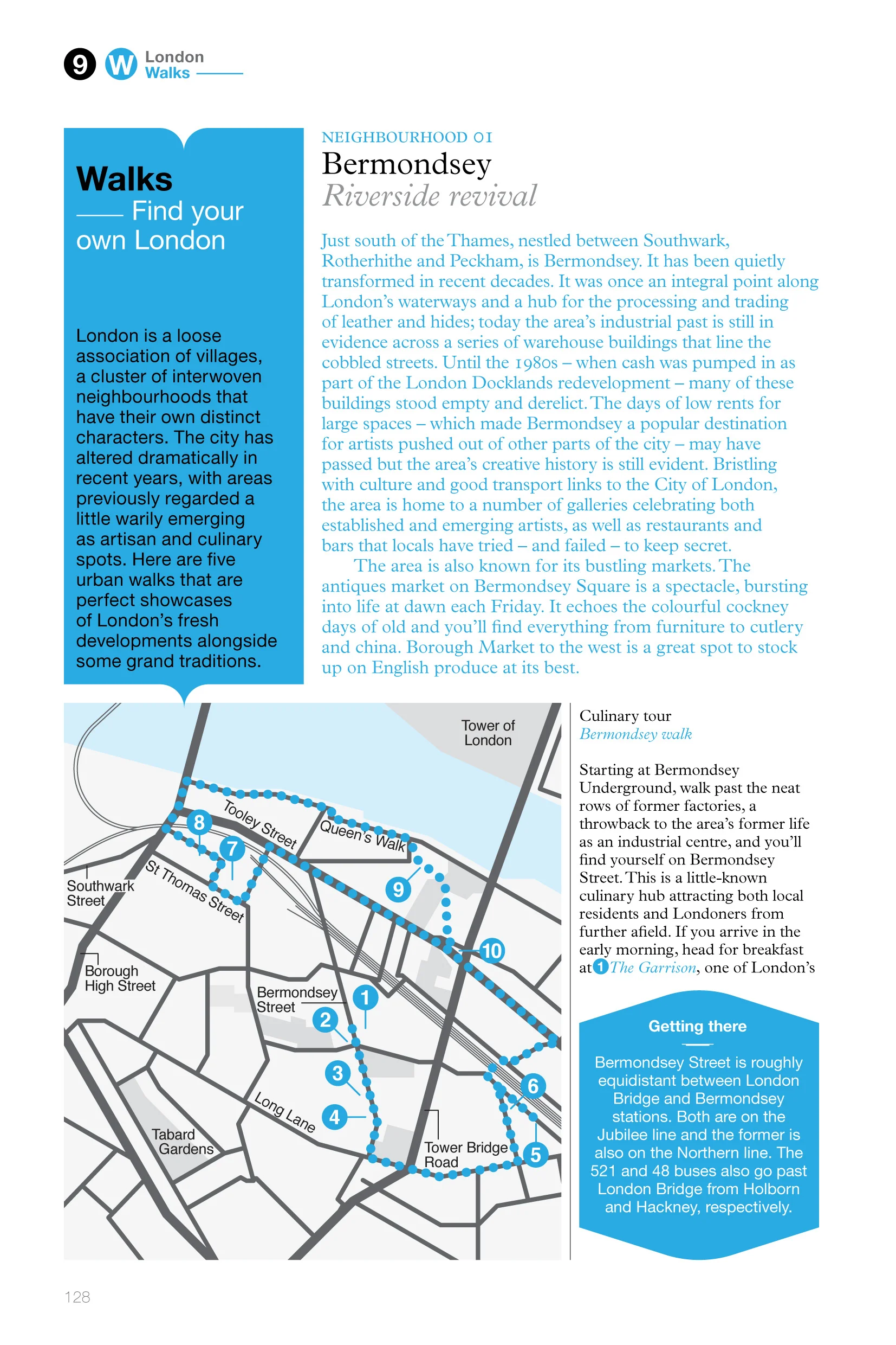 London walks: Bermondsey, Hackney, Primrose Hill
