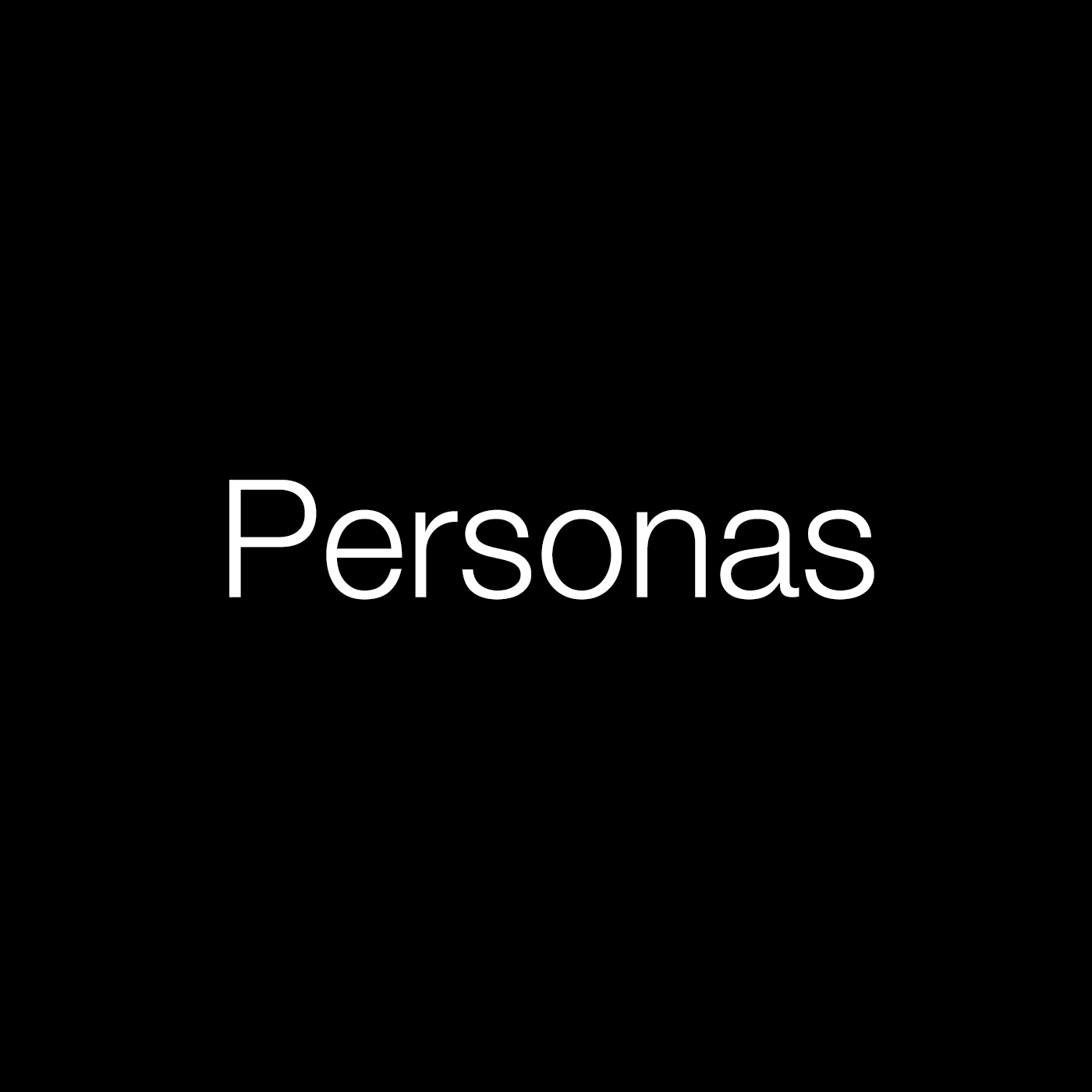 Personas ▿