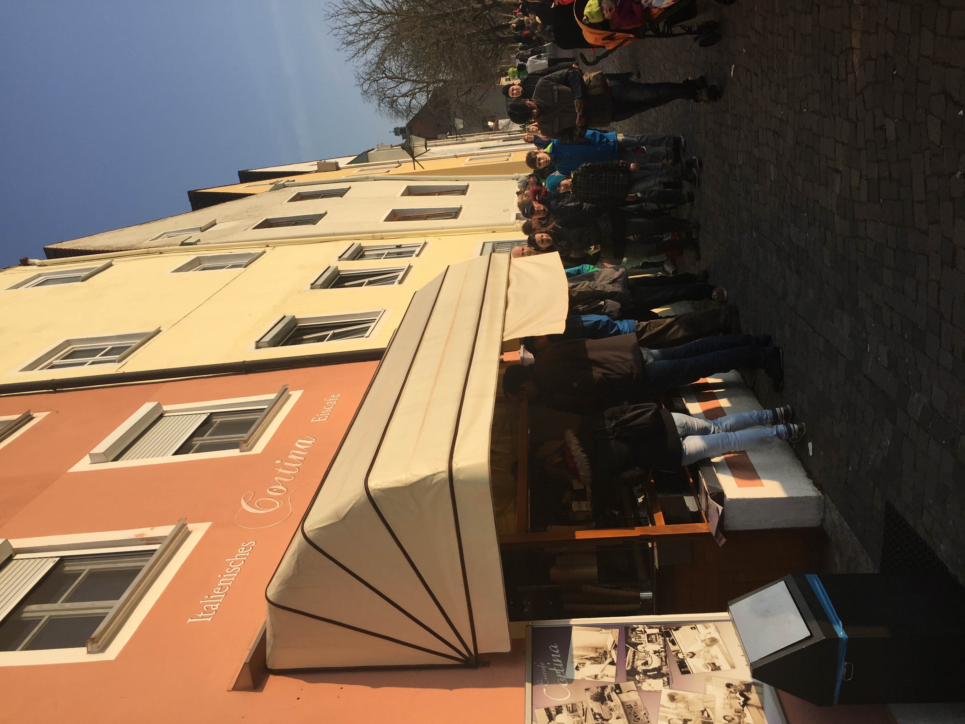 The Cortina Ice-Cream Cafe, in Landsberg am Lech.