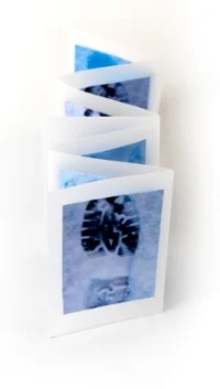 Artists Book - Footprints in the Snow.jpg