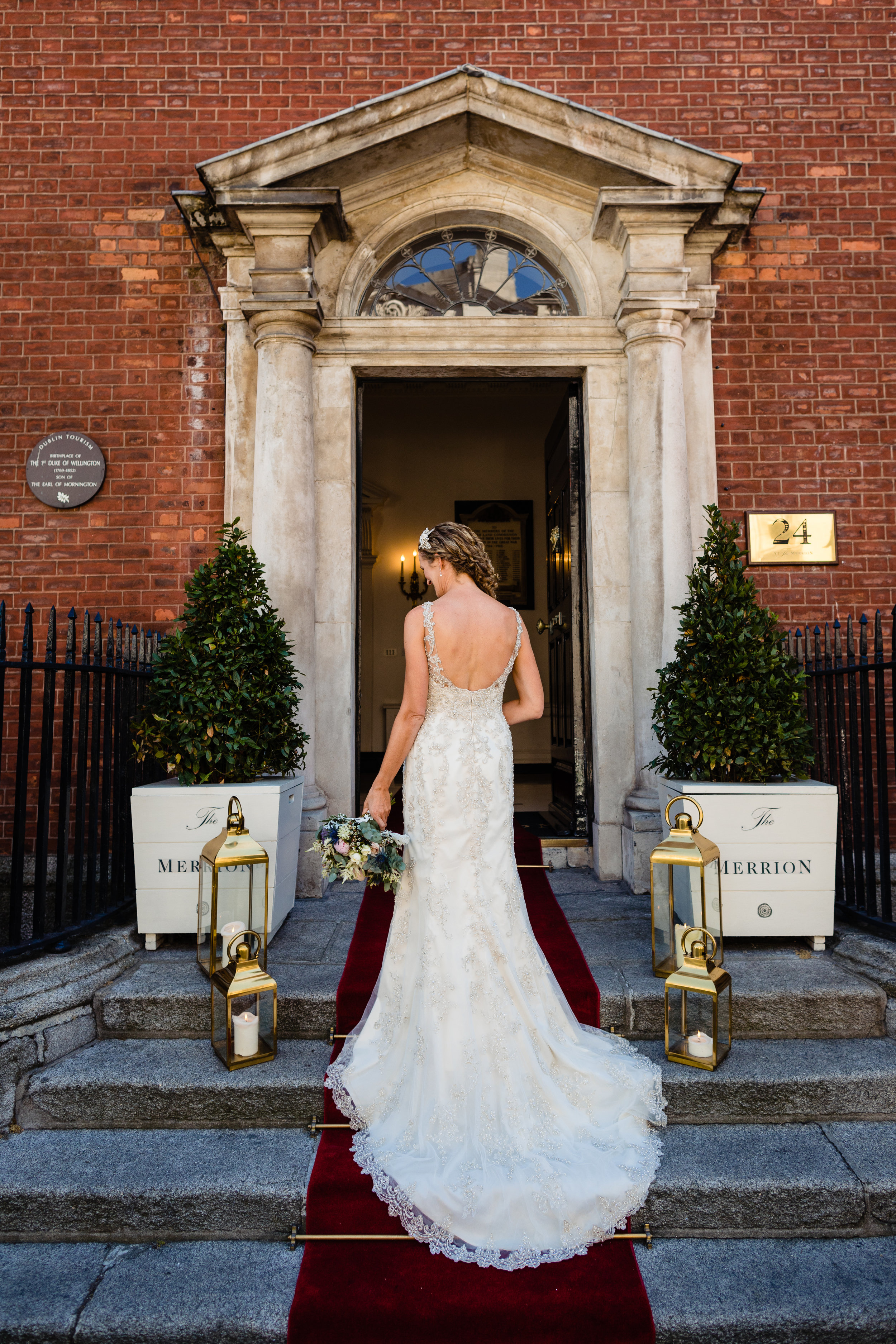 The Merrion Hotel wedding photo