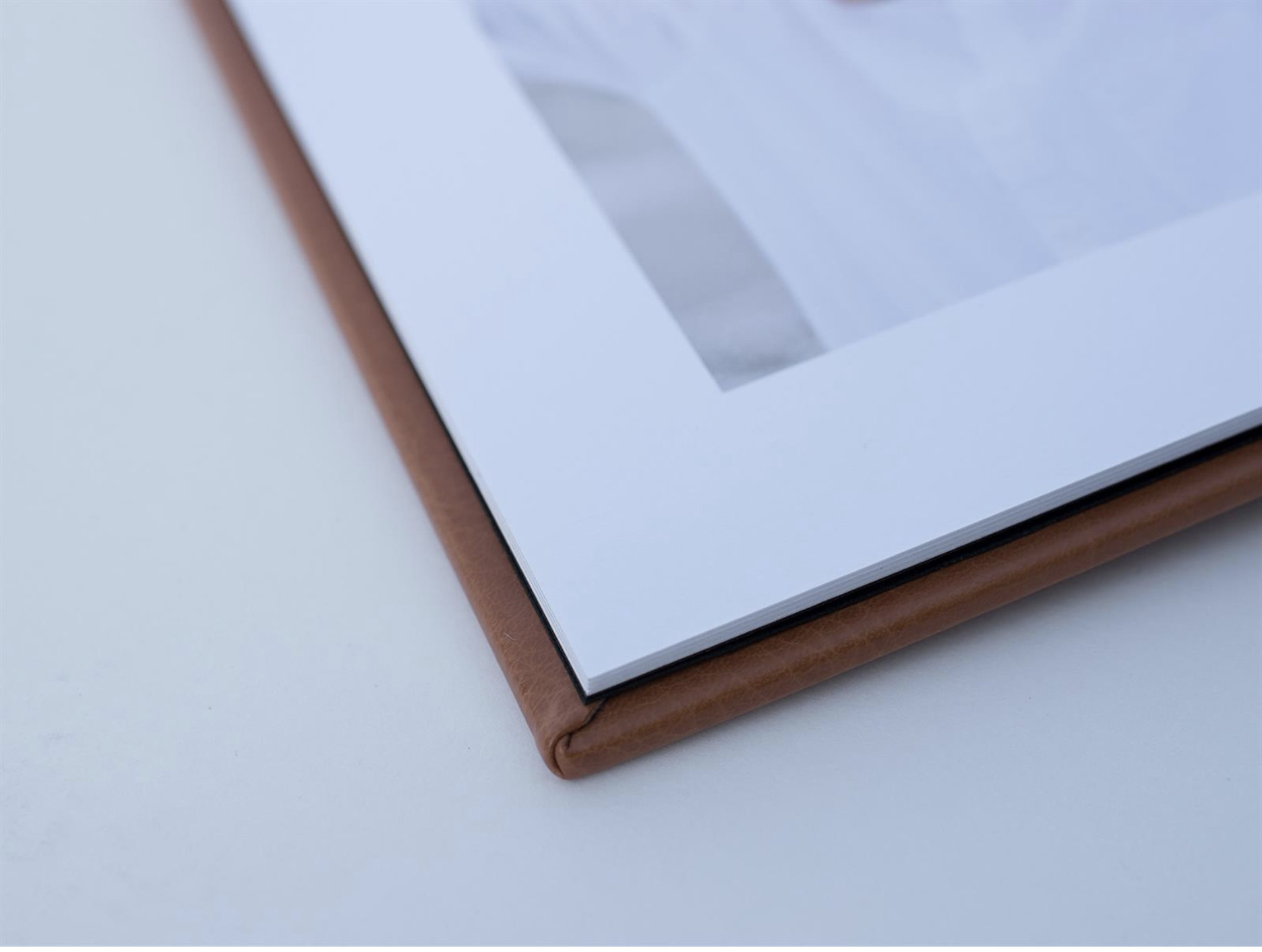 Real leather cover