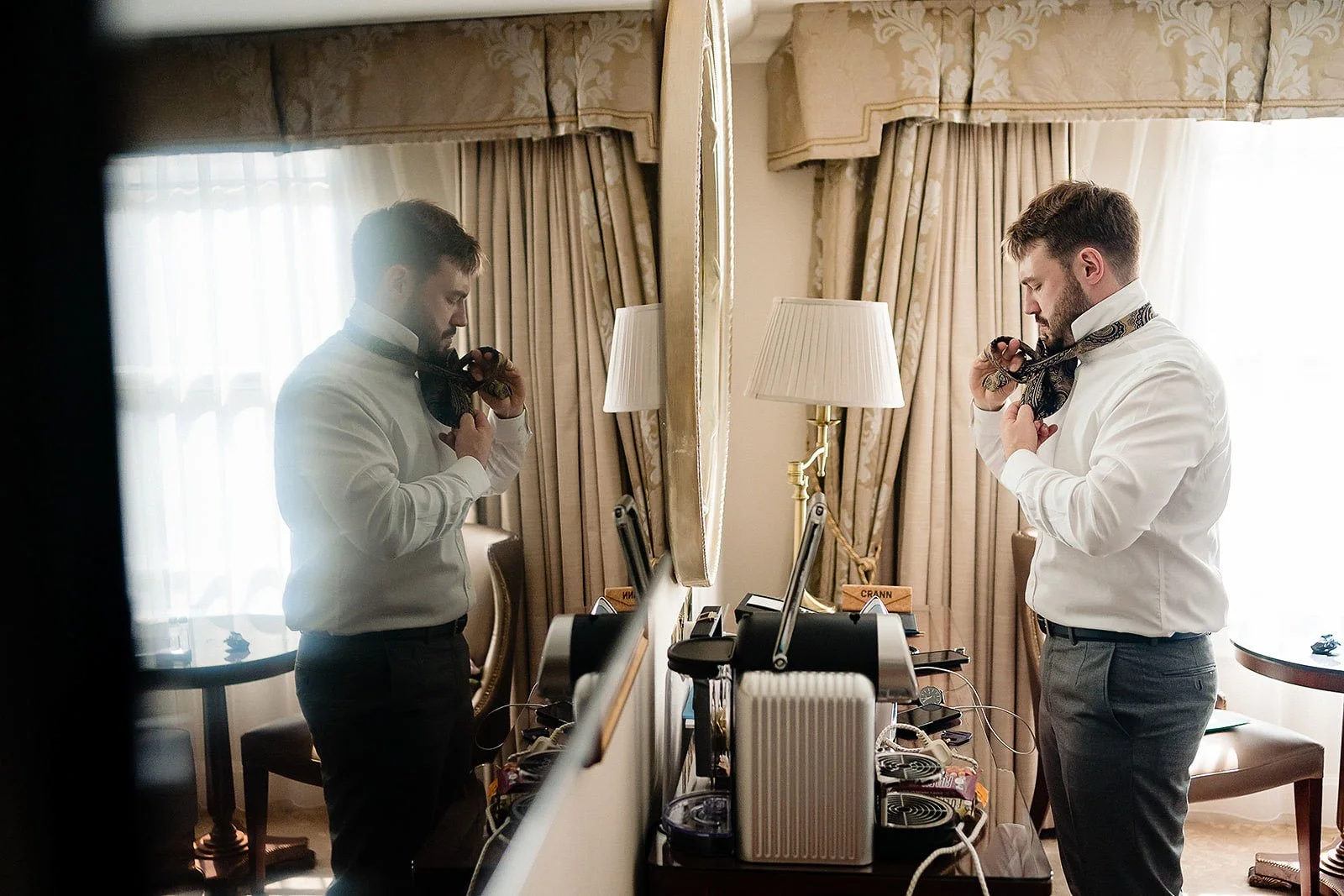 1. Shelbourne Hotel Dublin wedding photography morning prep Aoife & Oisin-9.jpg