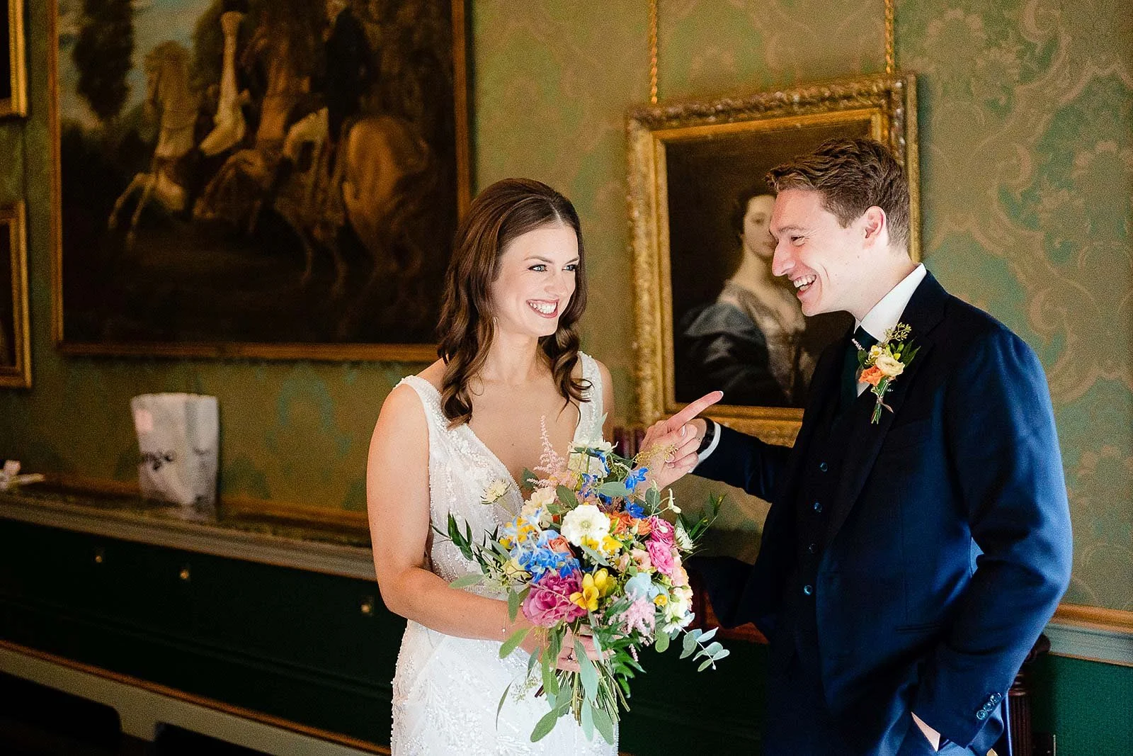 2. Shelbourne Hotel Dublin wedding photographer first look Aoife & Oisin-9.jpg