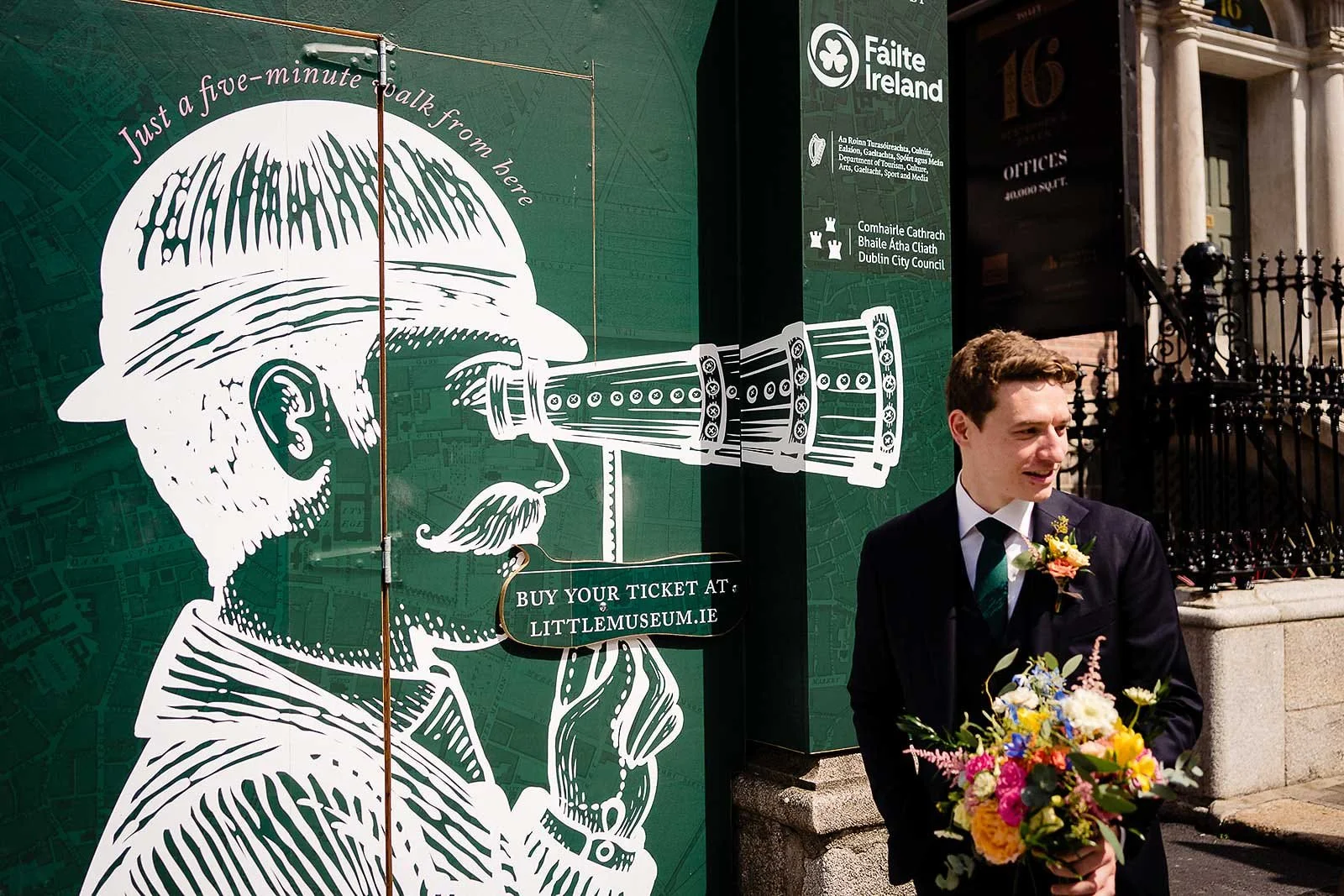 2. Shelbourne Hotel Dublin wedding photographer first look Aoife & Oisin-12.jpg