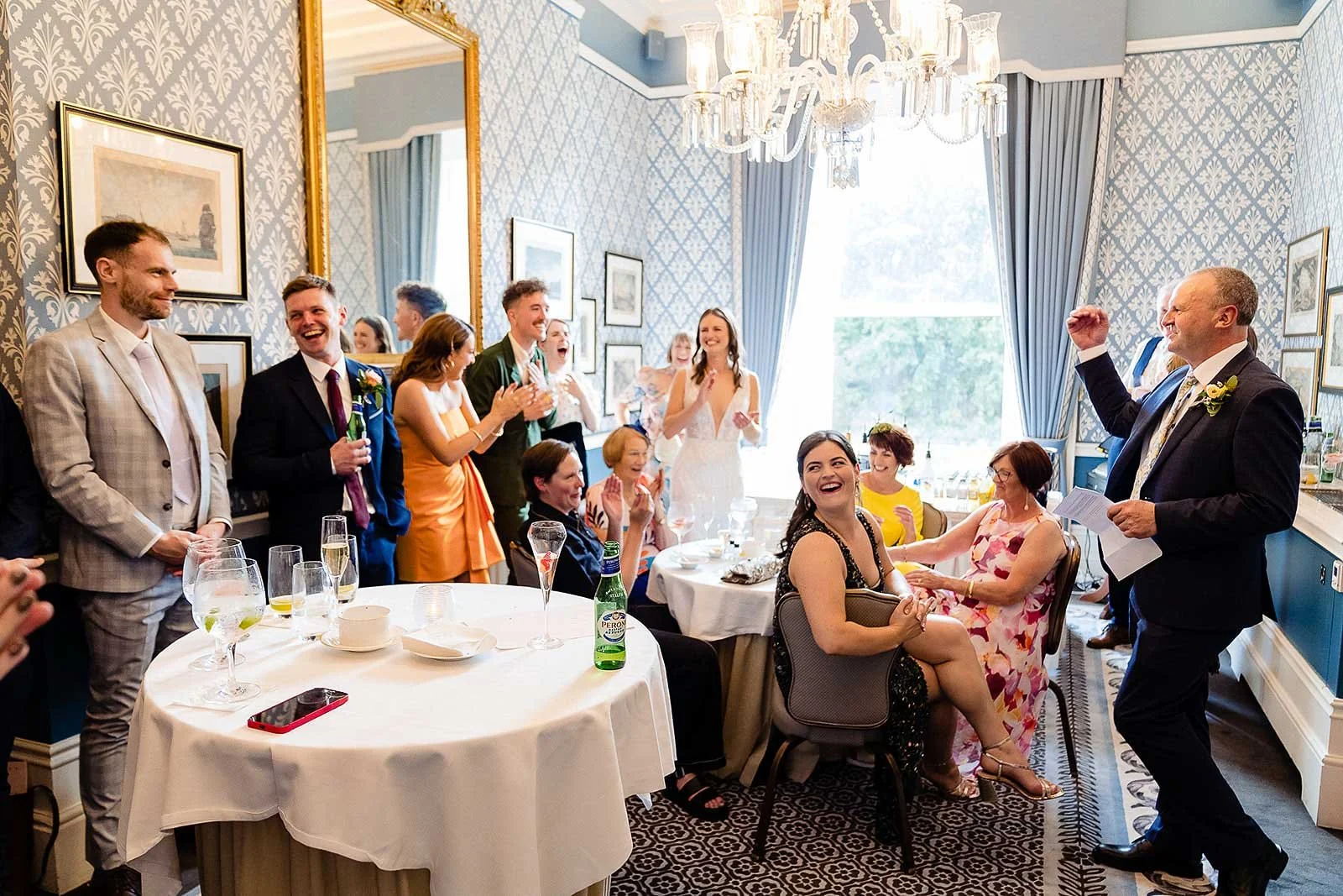 4. Shelbourne Hotel Dublin wedding photographer drinks and speeches Aoife & Oisin-12.jpg