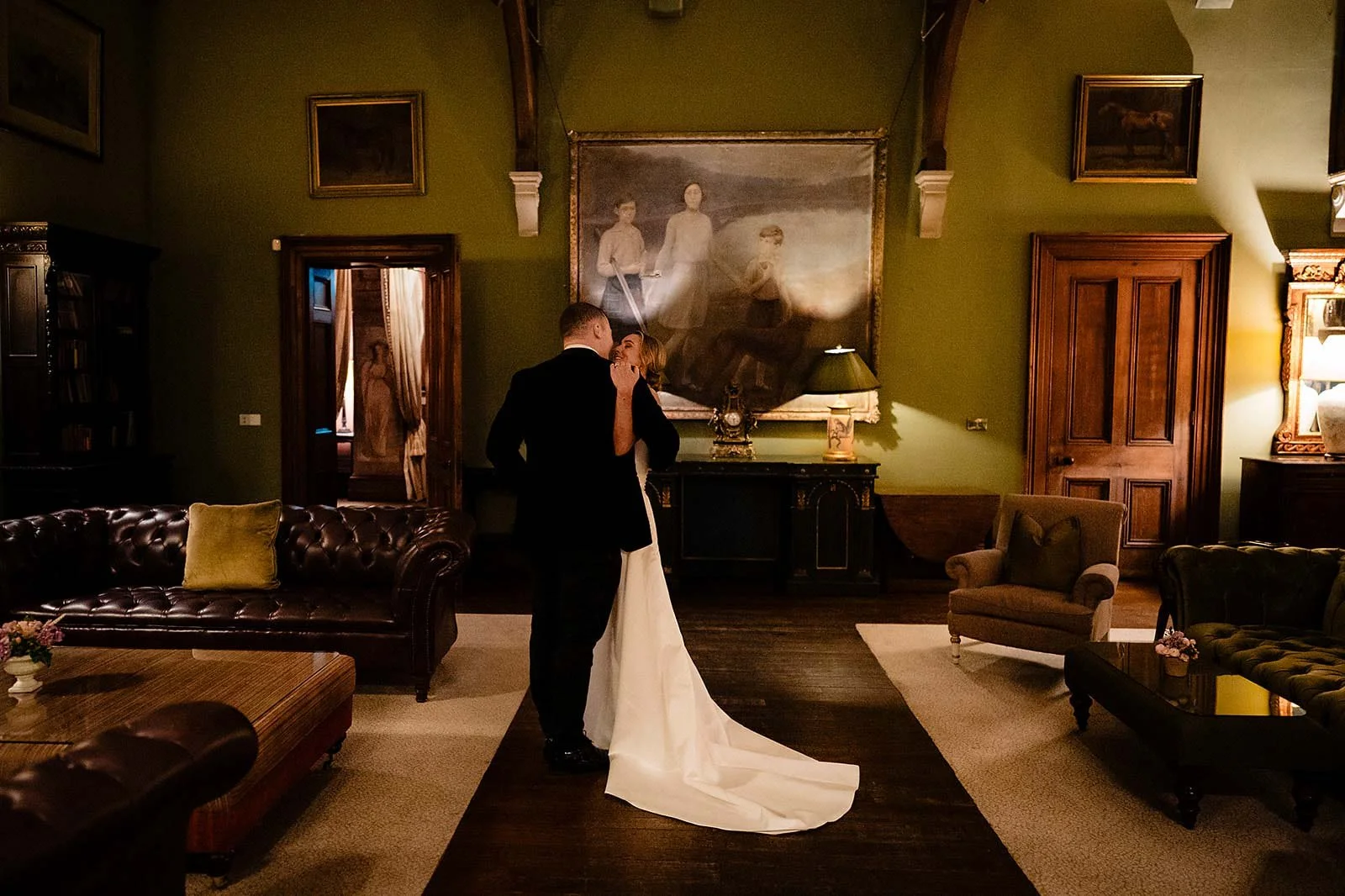 castle leslie wedding photography speeches and drinks -5.jpg