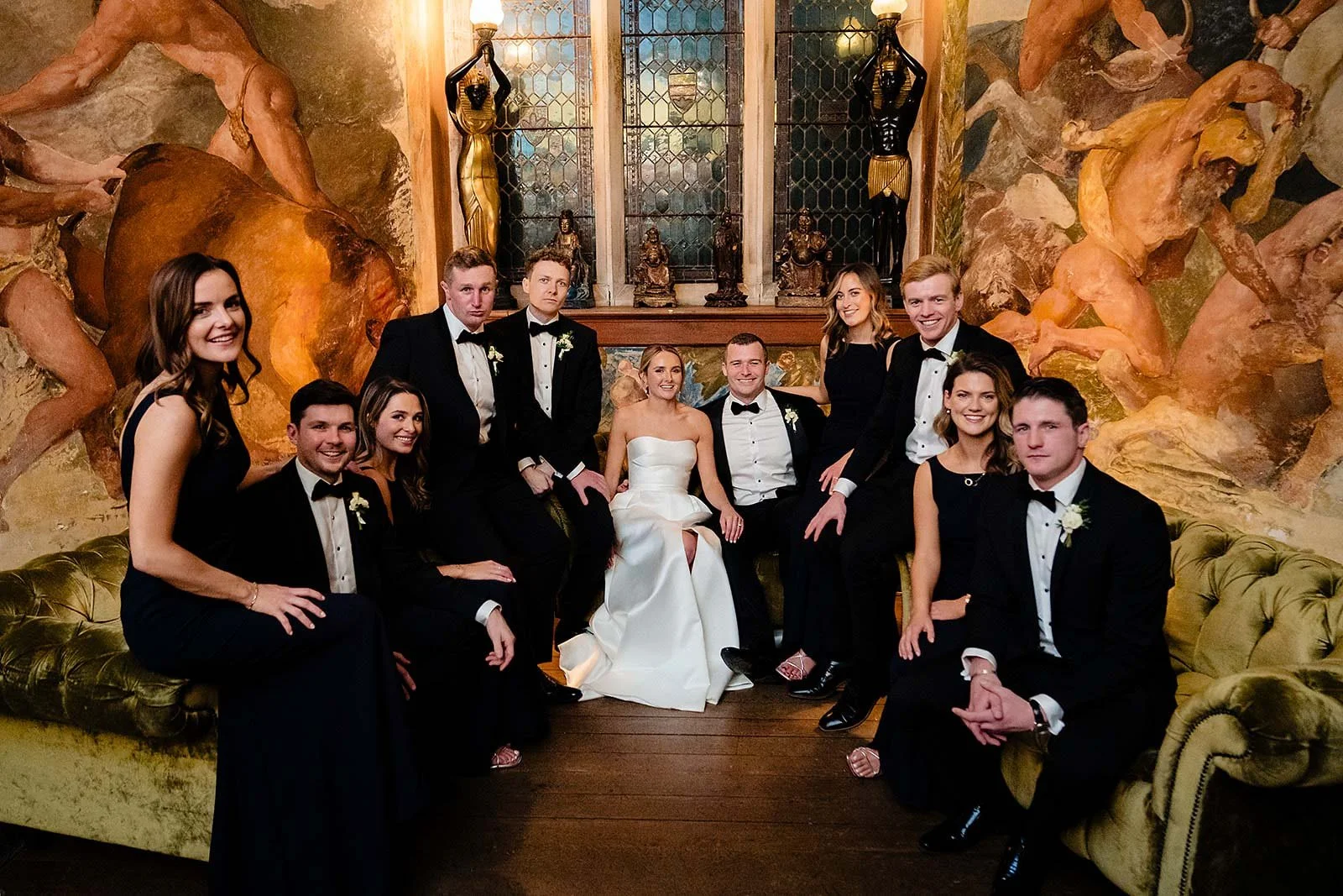 castle leslie wedding photography speeches and drinks -8.jpg