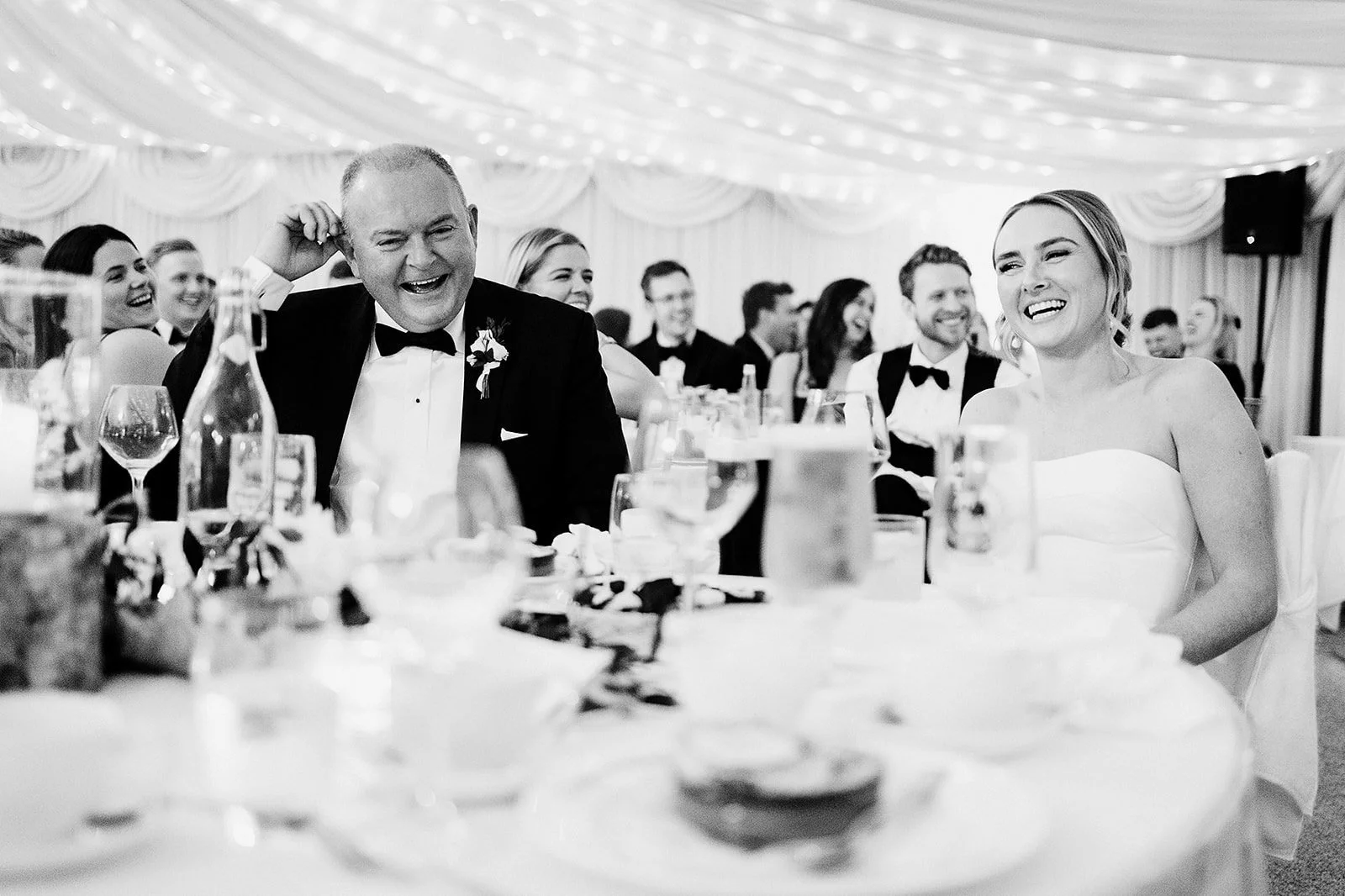 castle leslie wedding photography speeches and drinks -23.jpg