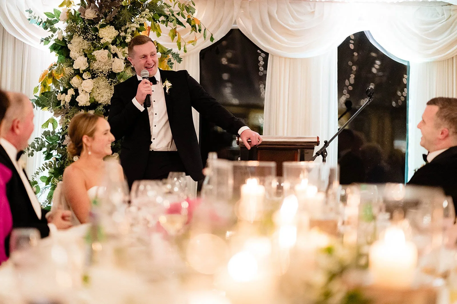 castle leslie wedding photography speeches and drinks -27.jpg