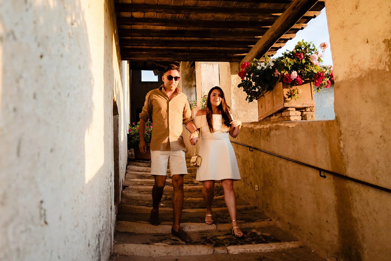 1. Borgo di Tragliata wedding photographer, welcome drinks barbecue at sunset-9.jpg