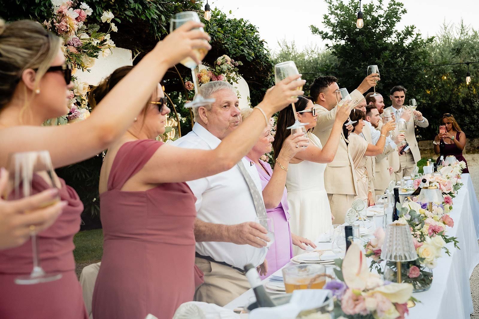 11. Outdoor courtyard dinner at Niamh and Dave's wedding near Rome-29.jpg