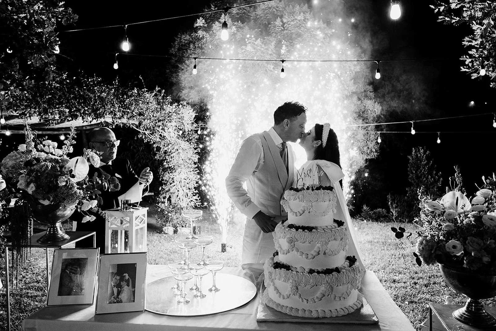 12. Cold sparks and a champagne tower at Niamh and Dave's cake cut at Borgo di Tragliata-5.jpg