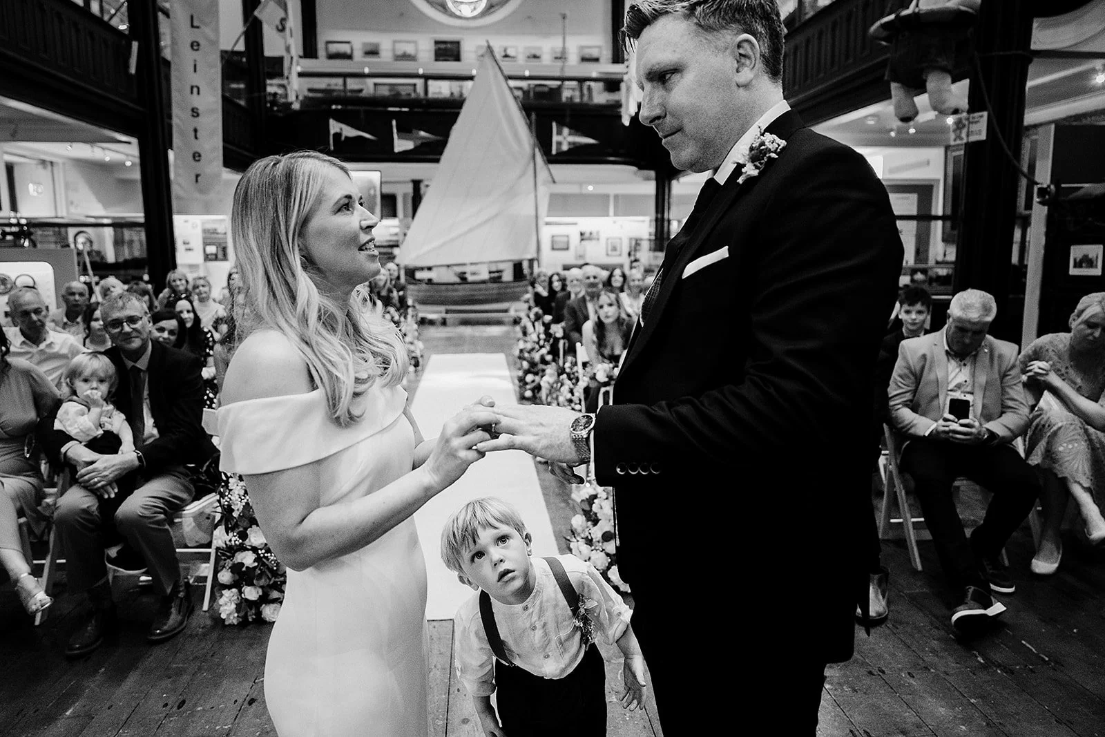 Maritime Museum Wedding Photographer: Rowena and Bryan, Dún Laoghaire