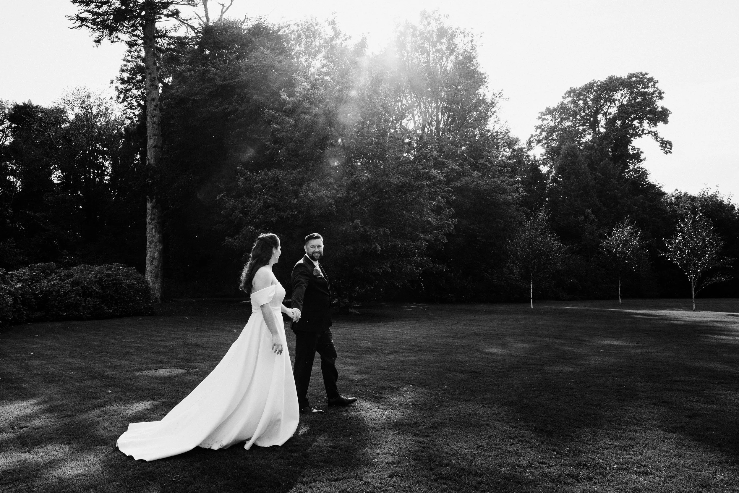 rathsallagh-wedding-photographer-niamh-john-74-sunset-walk-black-and-white.jpg