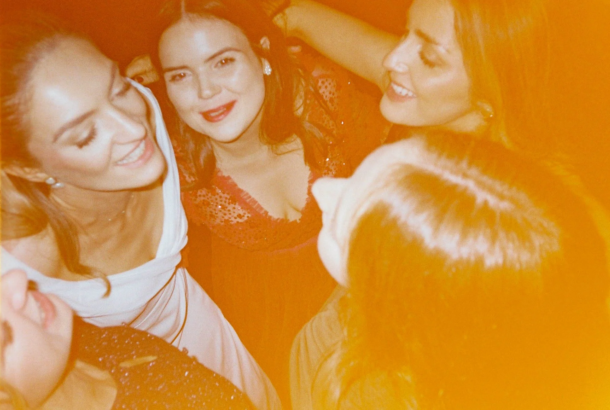 big light leak dancing photo