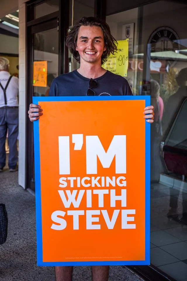 Source: Facebook page of Steve Dickson MP