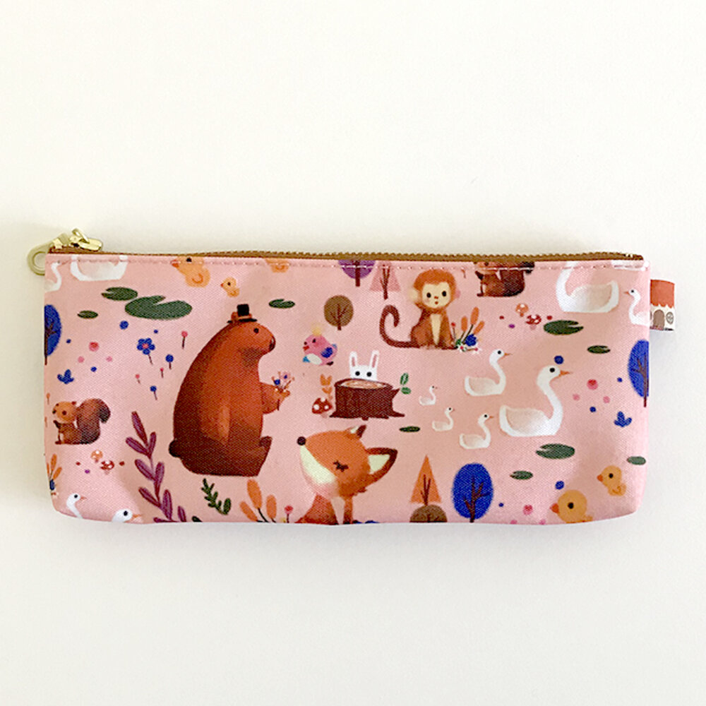 Forest Animals Pencil Bags — The Little Red House