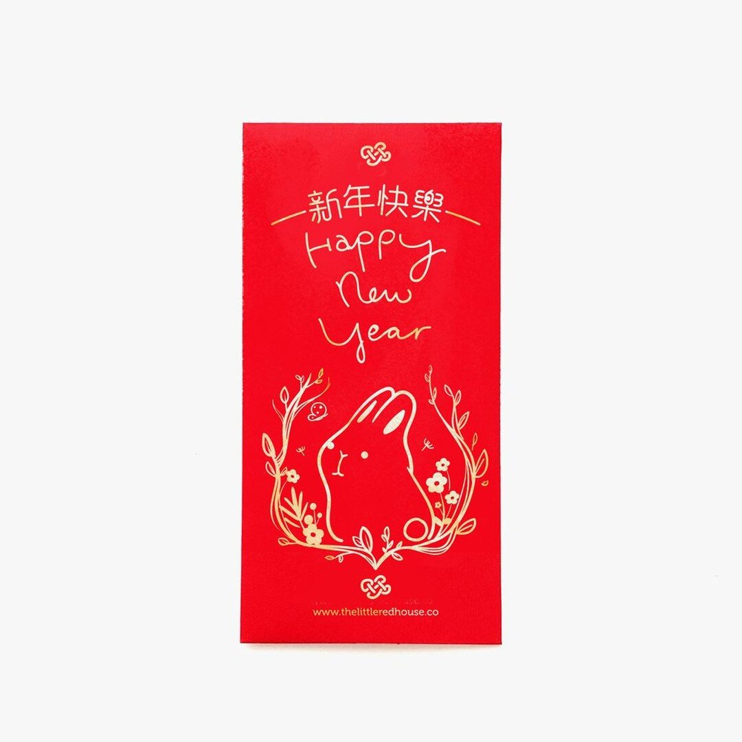 They are EARLY this year!!!! We didn't want anyone to miss out on our red pocket envelopes for the coming Lunar New Year so we have launched them on our website for you already! PLUS!! It's going to be the Year of the Rabbit, and we are all about BUN