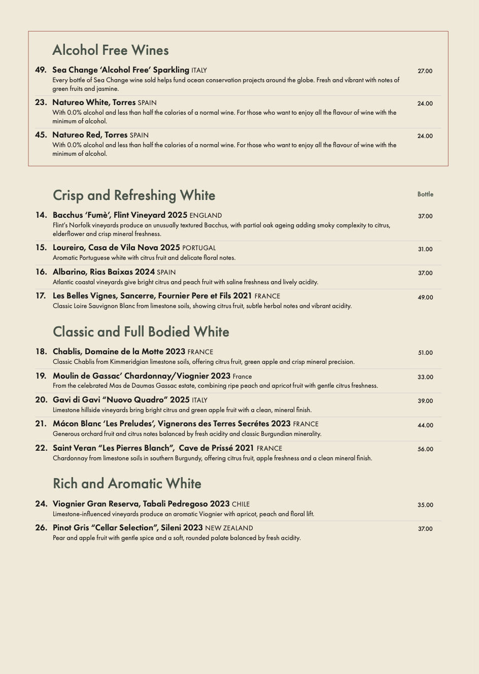 Fox & Goose Wine List Sept 26 page 2