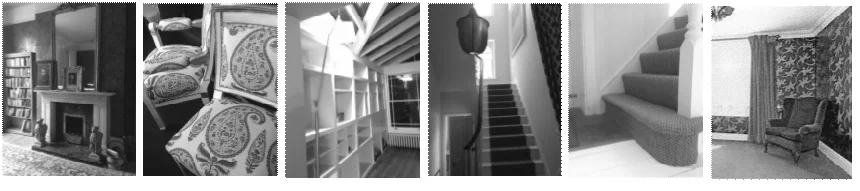 complete rooms and accessories * chairs sofas headboards; upholstery* carpentry flooring building construction *runners rugs carpets *windows poles curtains blinds voiles and rollers* flooring