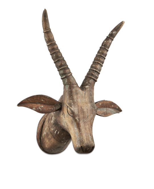FUN &amp; FABULOUS wall art DEER HEAD