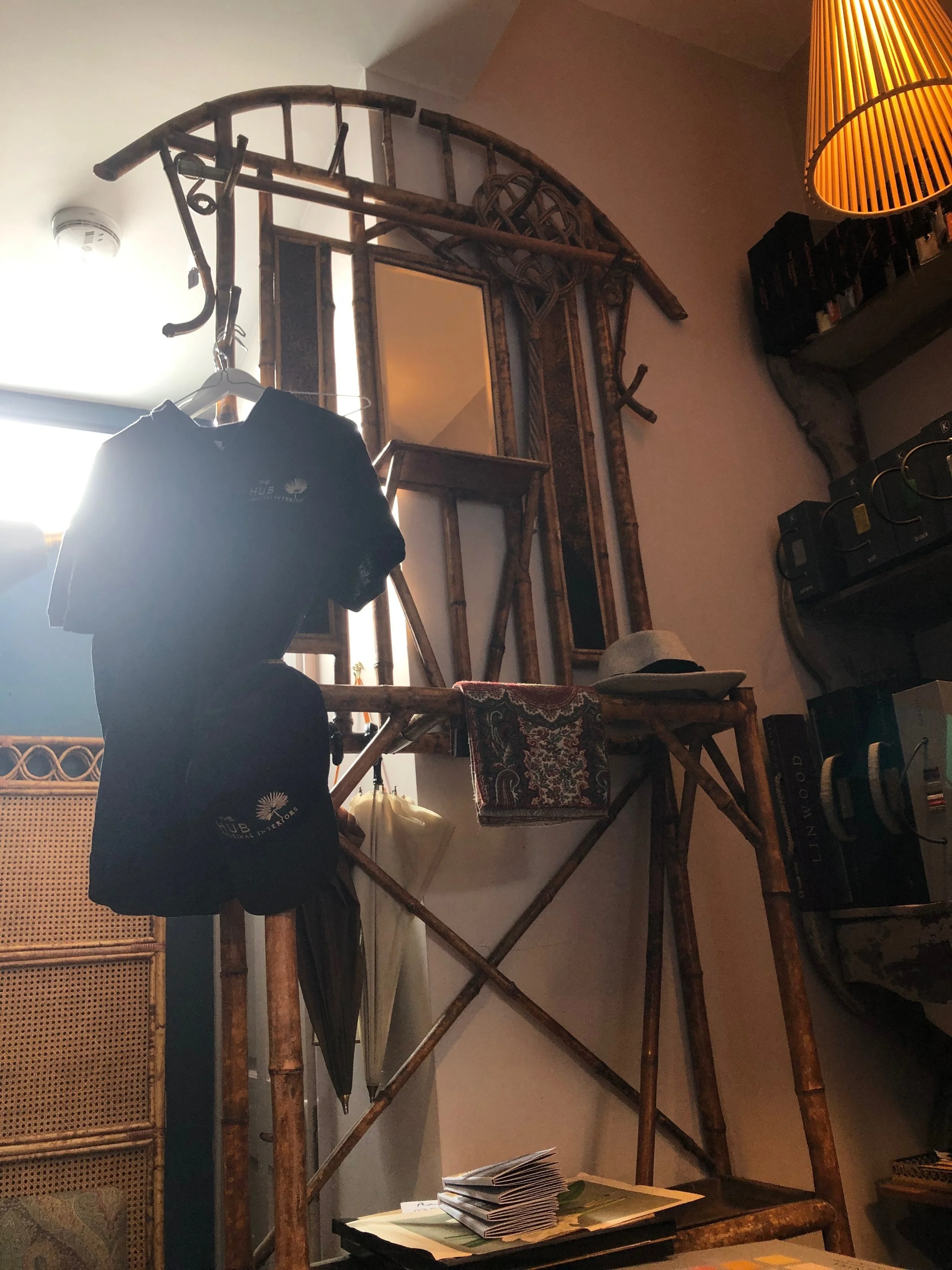 Bamboo Hat Stand
